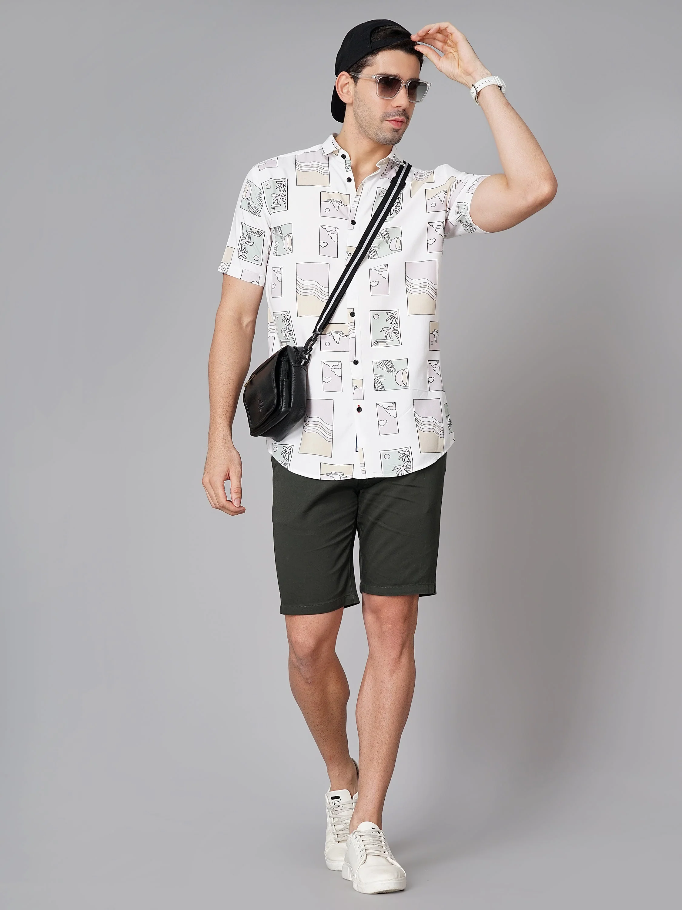 Men Claw White Shirt - Image 10