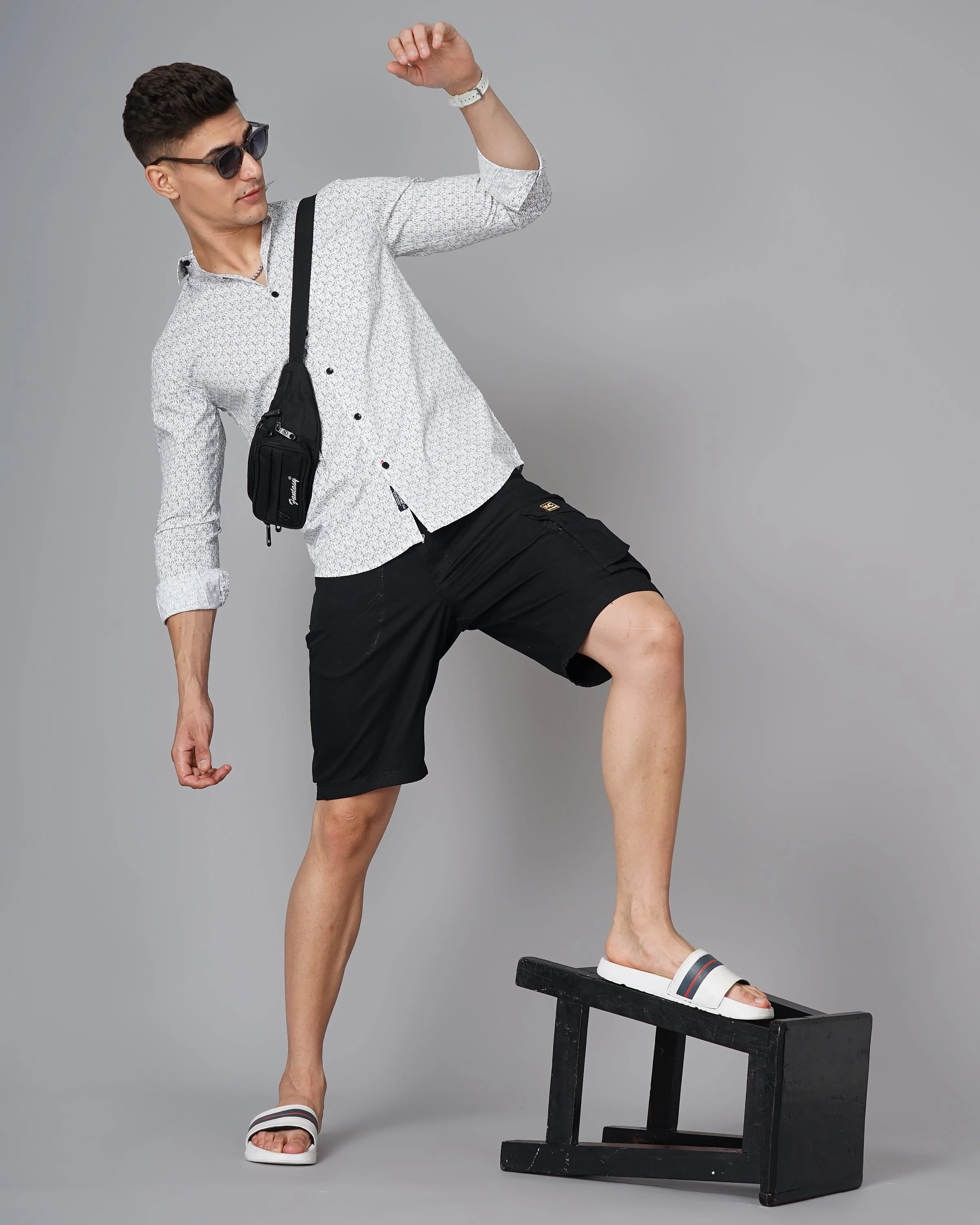 Men Claw White Shirt - Image 14
