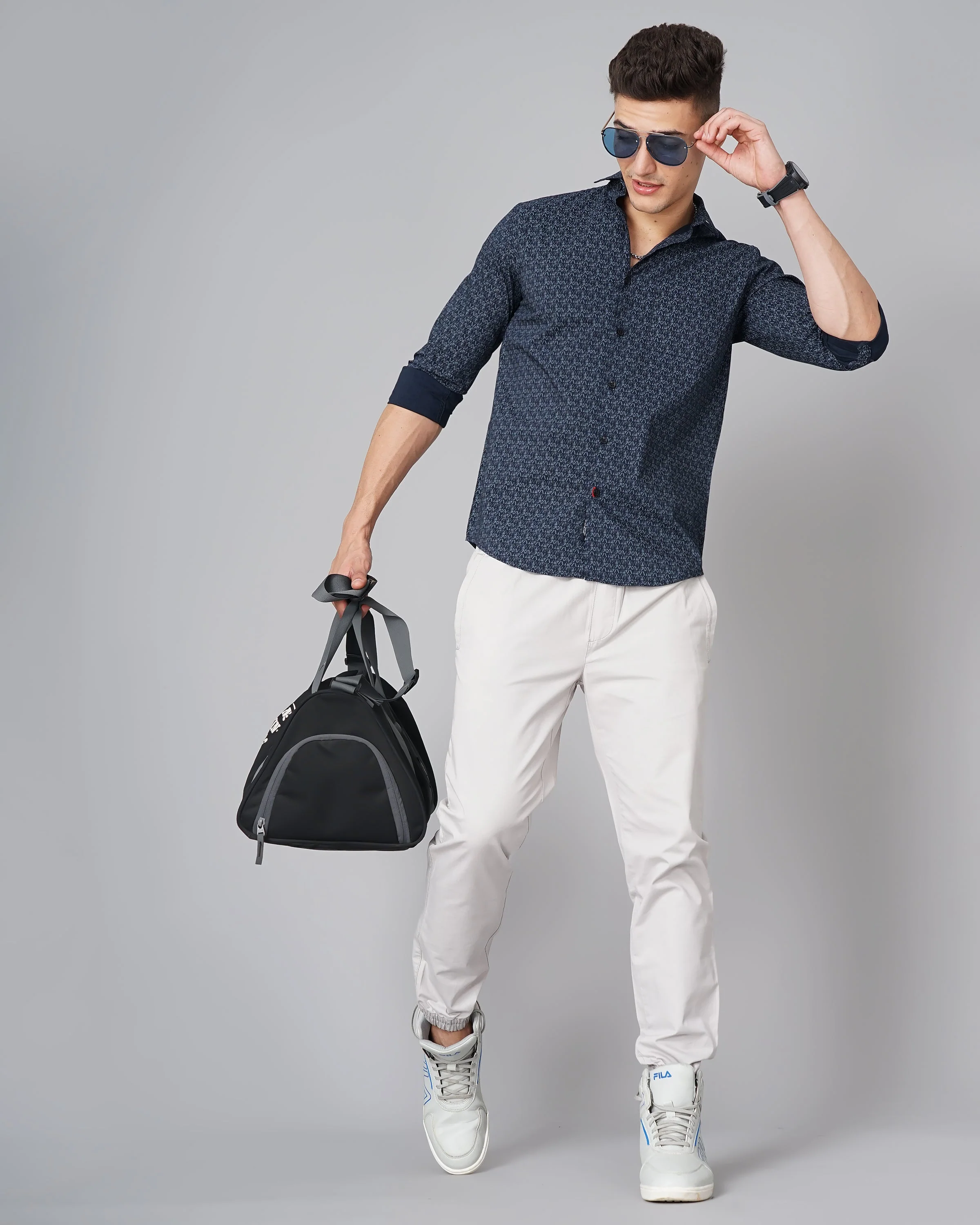 Men Claw White Shirt - Image 15