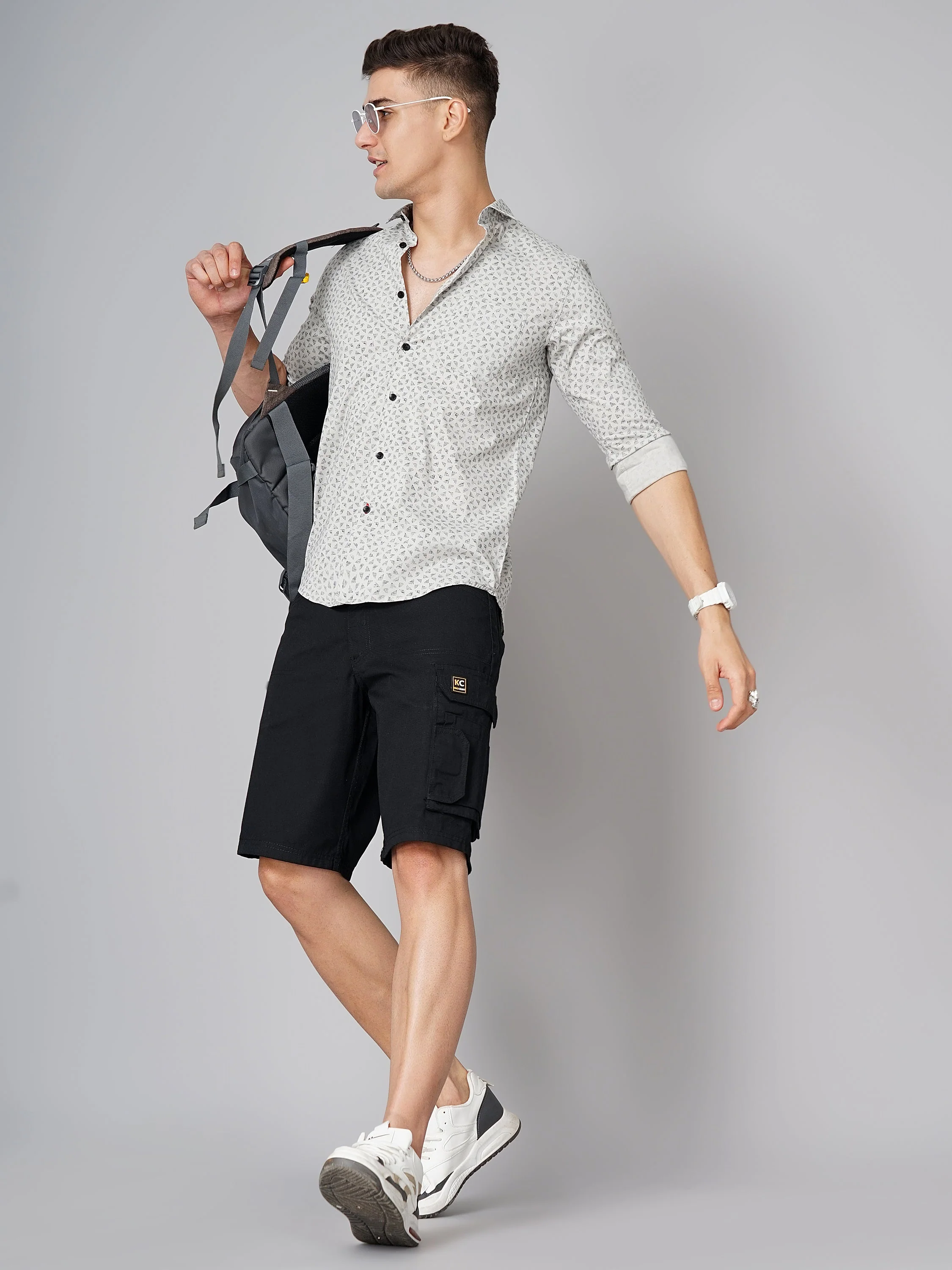 Men Claw White Shirt - Image 17