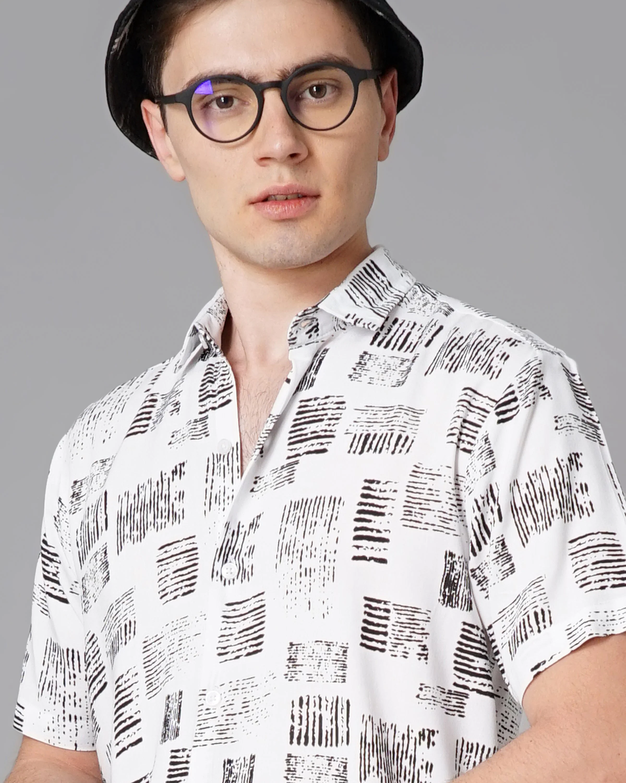 Men Claw White Shirt - Image 4