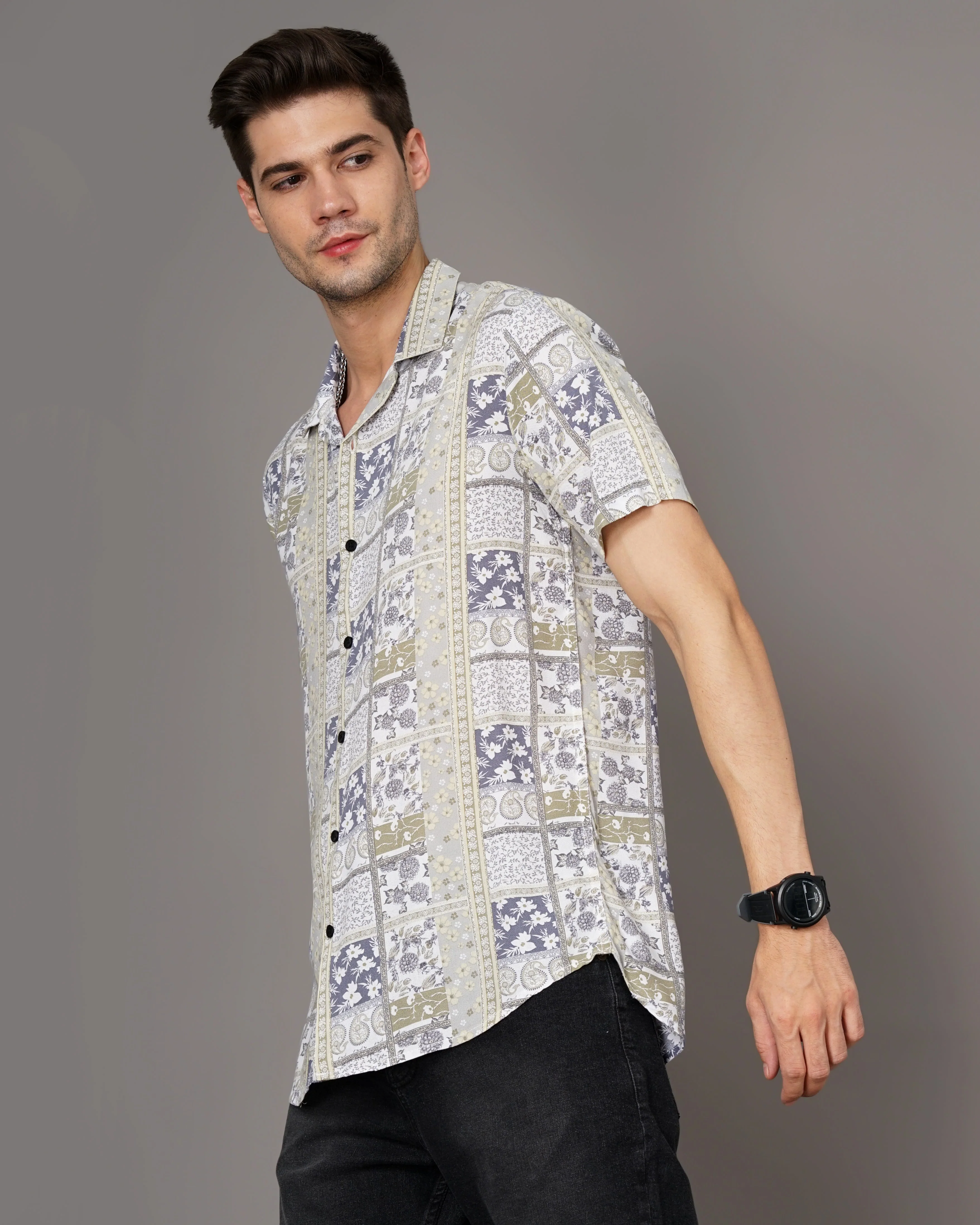 Men Claw White Shirt - Image 7