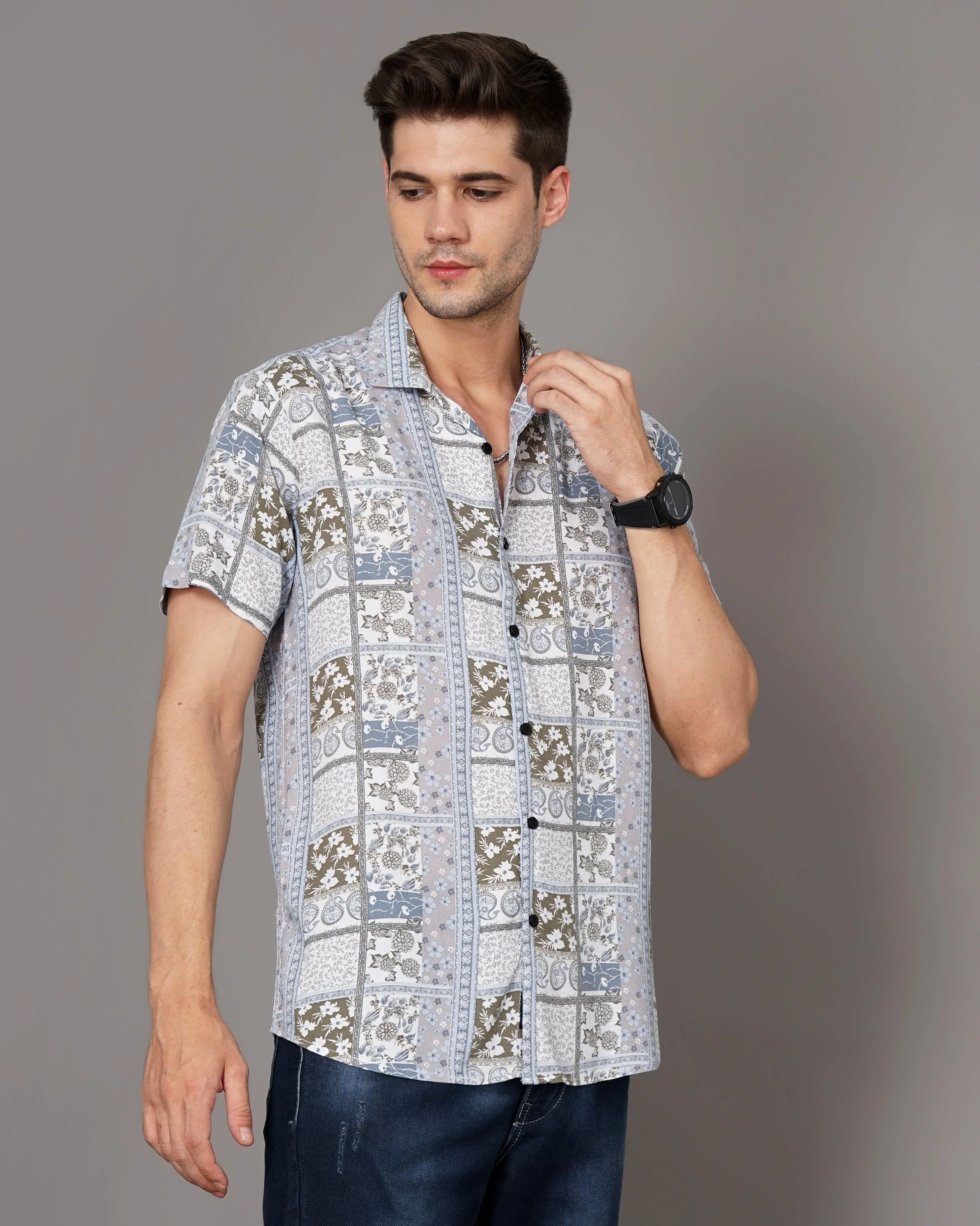 Men Claw White Shirt - Image 8