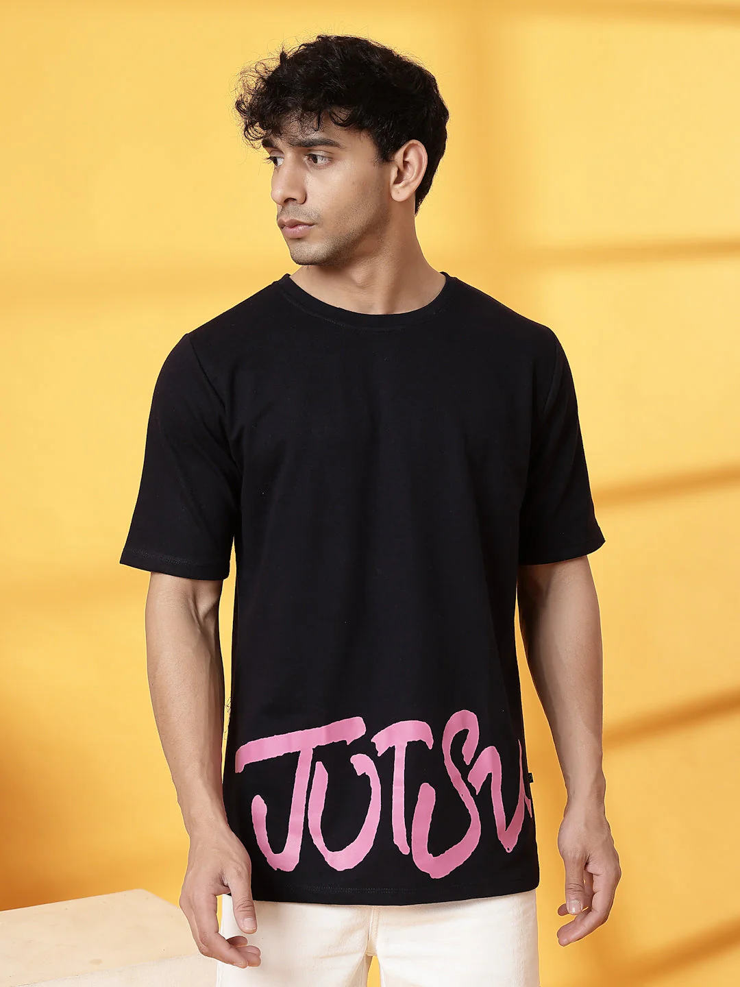 Men Cool Vibes Back Print T-Shirt