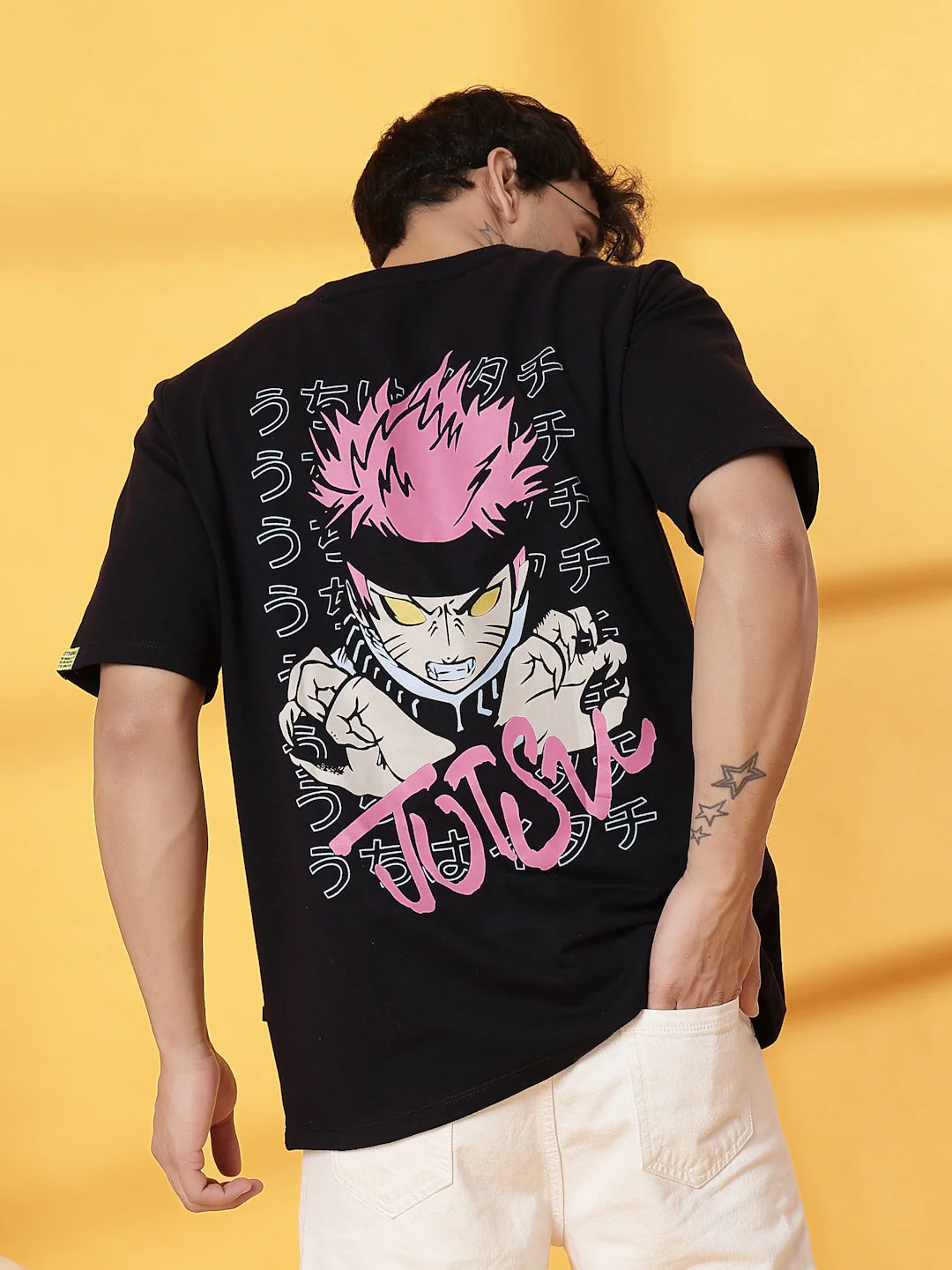 Men Cool Vibes Back Print T-Shirt - Image 2