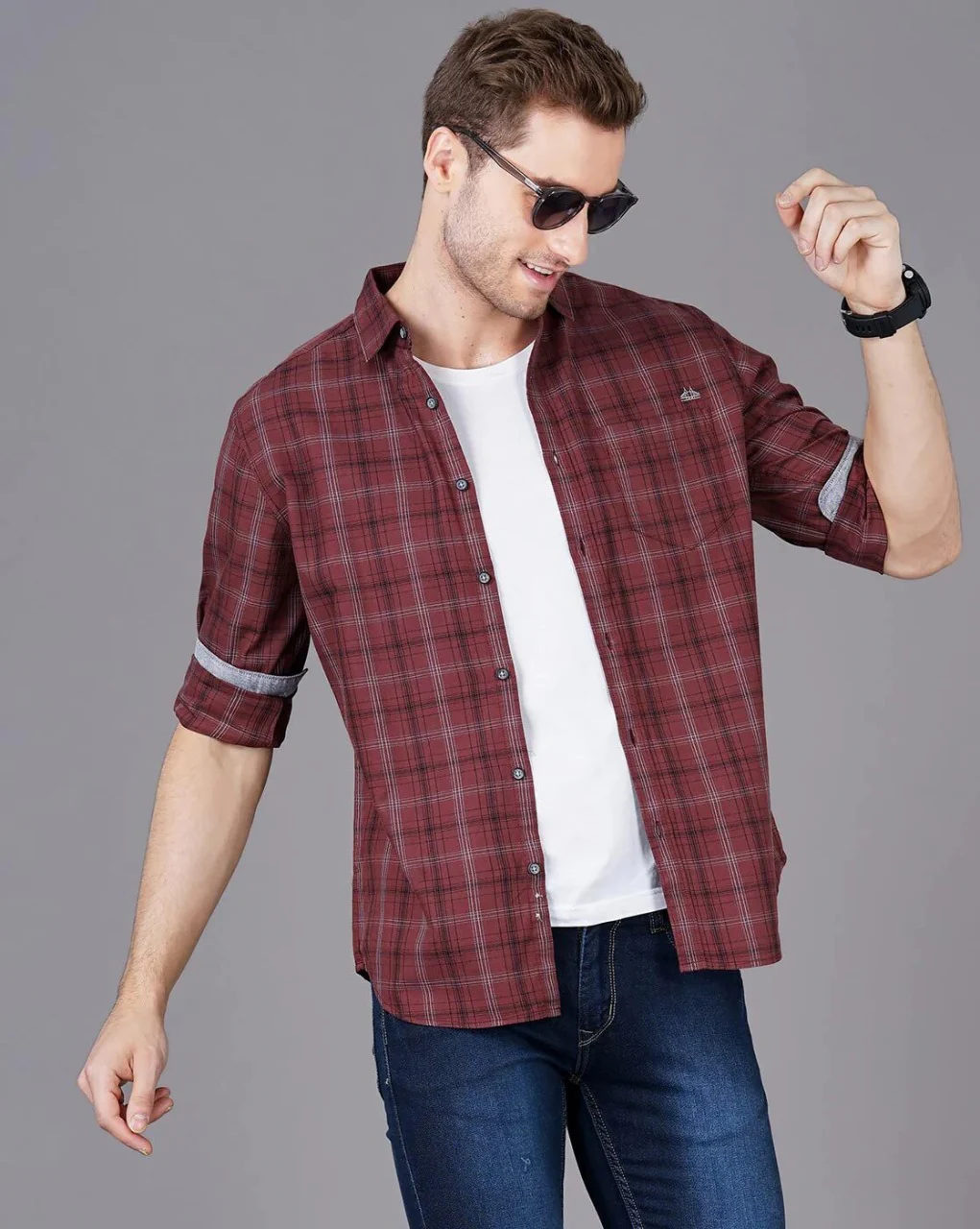 Men Cooper Cotton Slim Shirt - Image 2