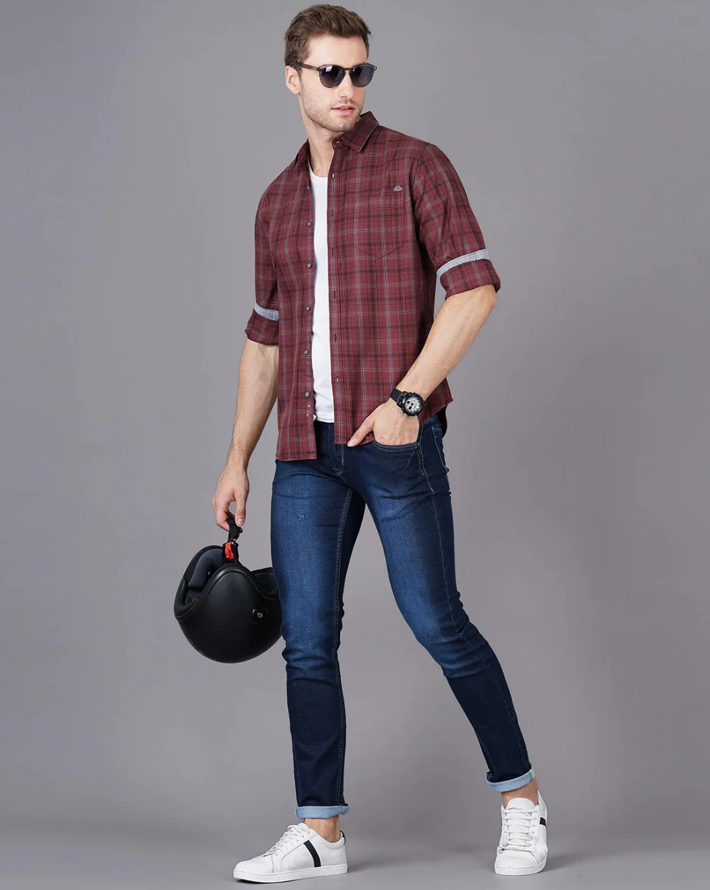 Men Cooper Cotton Slim Shirt - Image 7