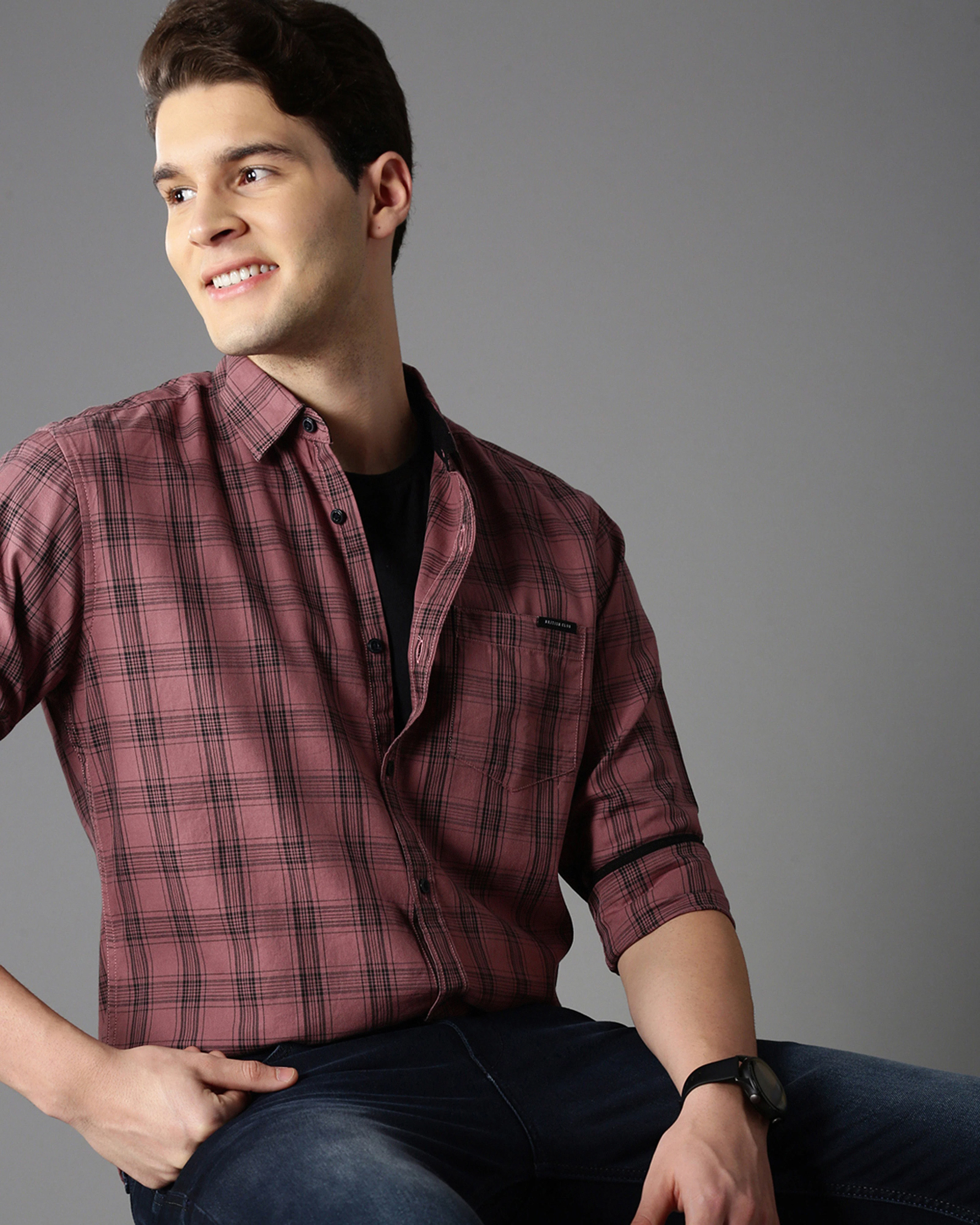 Men Cooper Cotton Slim Shirt - Image 3