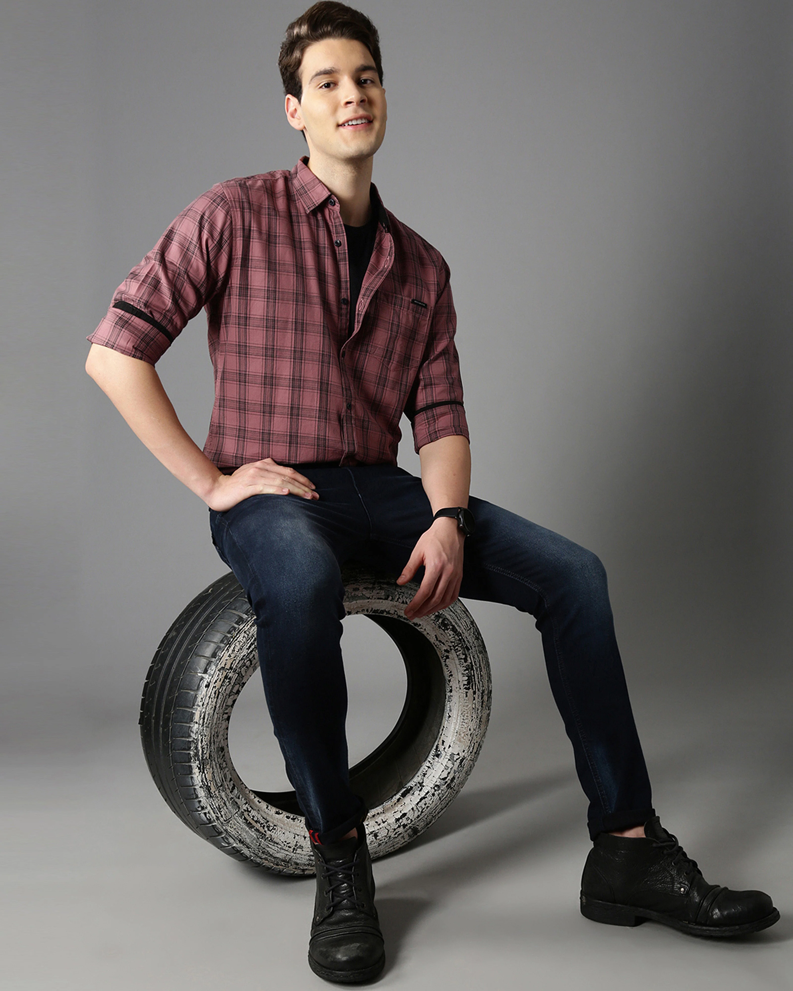 Men Cooper Cotton Slim Shirt - Image 6