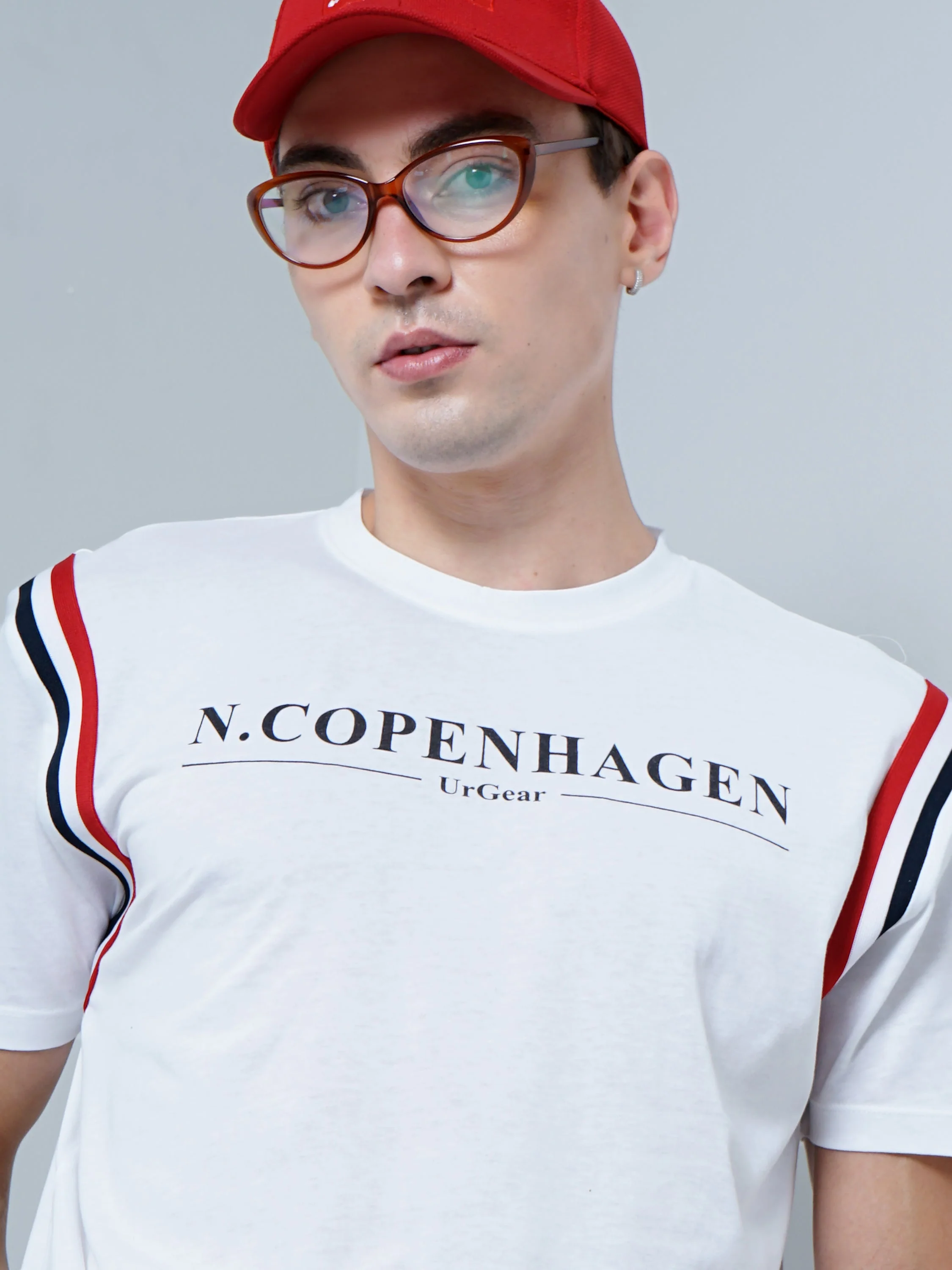 Men Copenhagen White T-Shirt