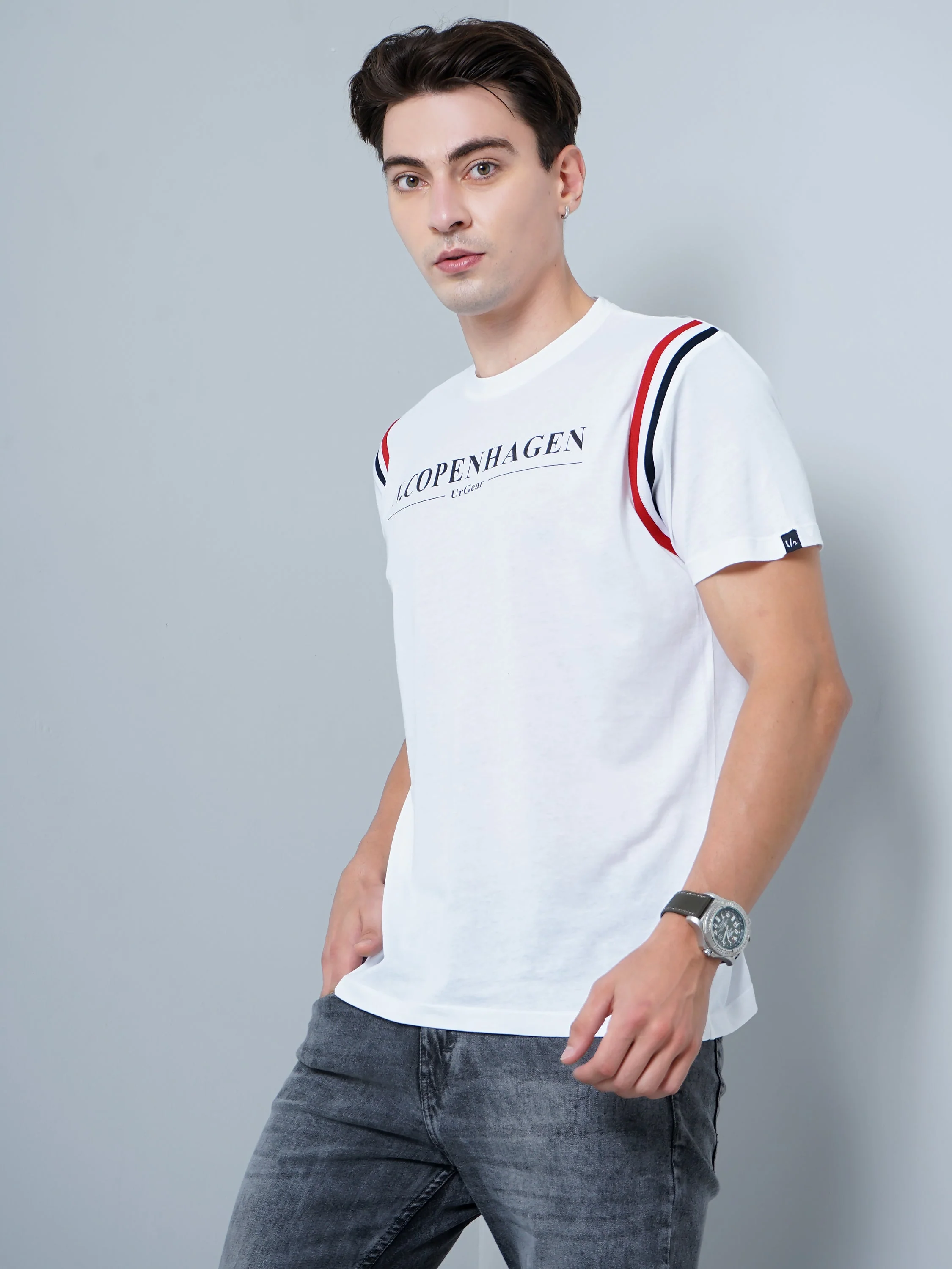 Men Copenhagen White T-Shirt - Image 4