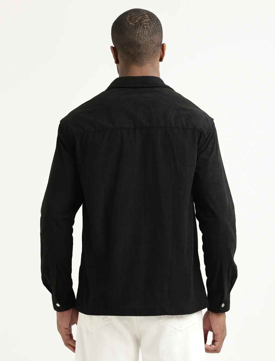 Men Corduroy Overshirt - Image 3
