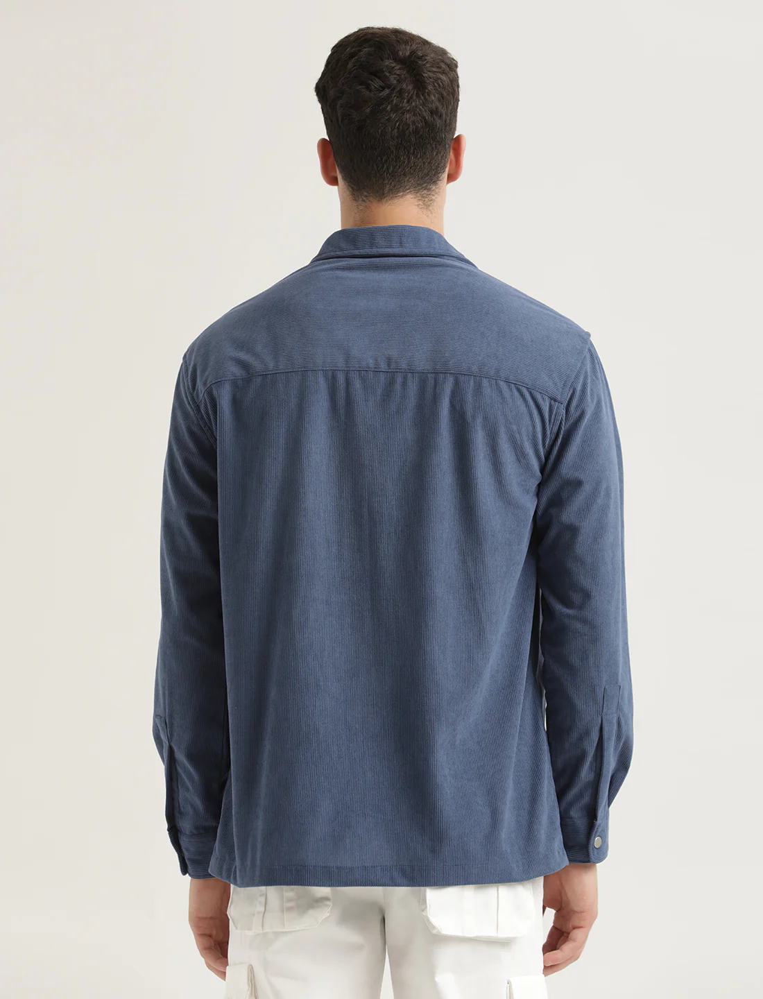 Men Corduroy Overshirt - Image 5