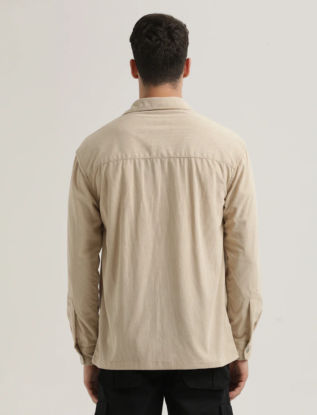 Men Corduroy Overshirt - Image 5