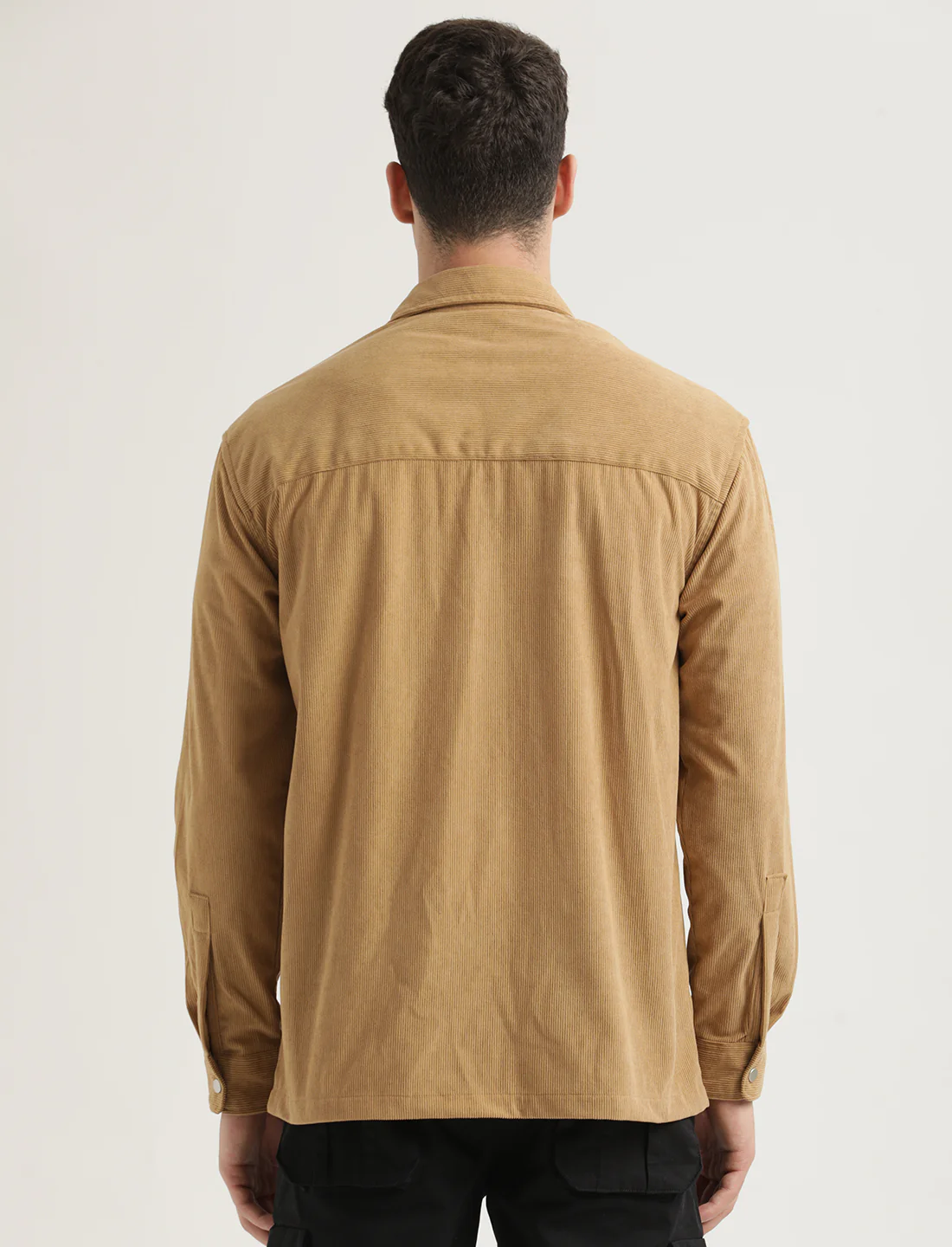 Men Corduroy Overshirt - Image 5