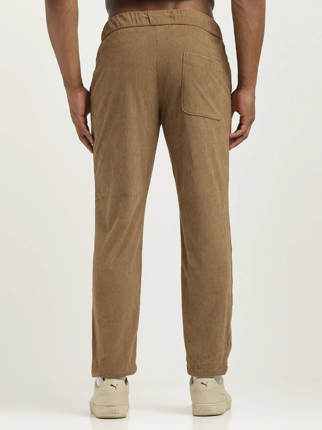Men Corduroy Trousers with 3 Pockets - Image 4