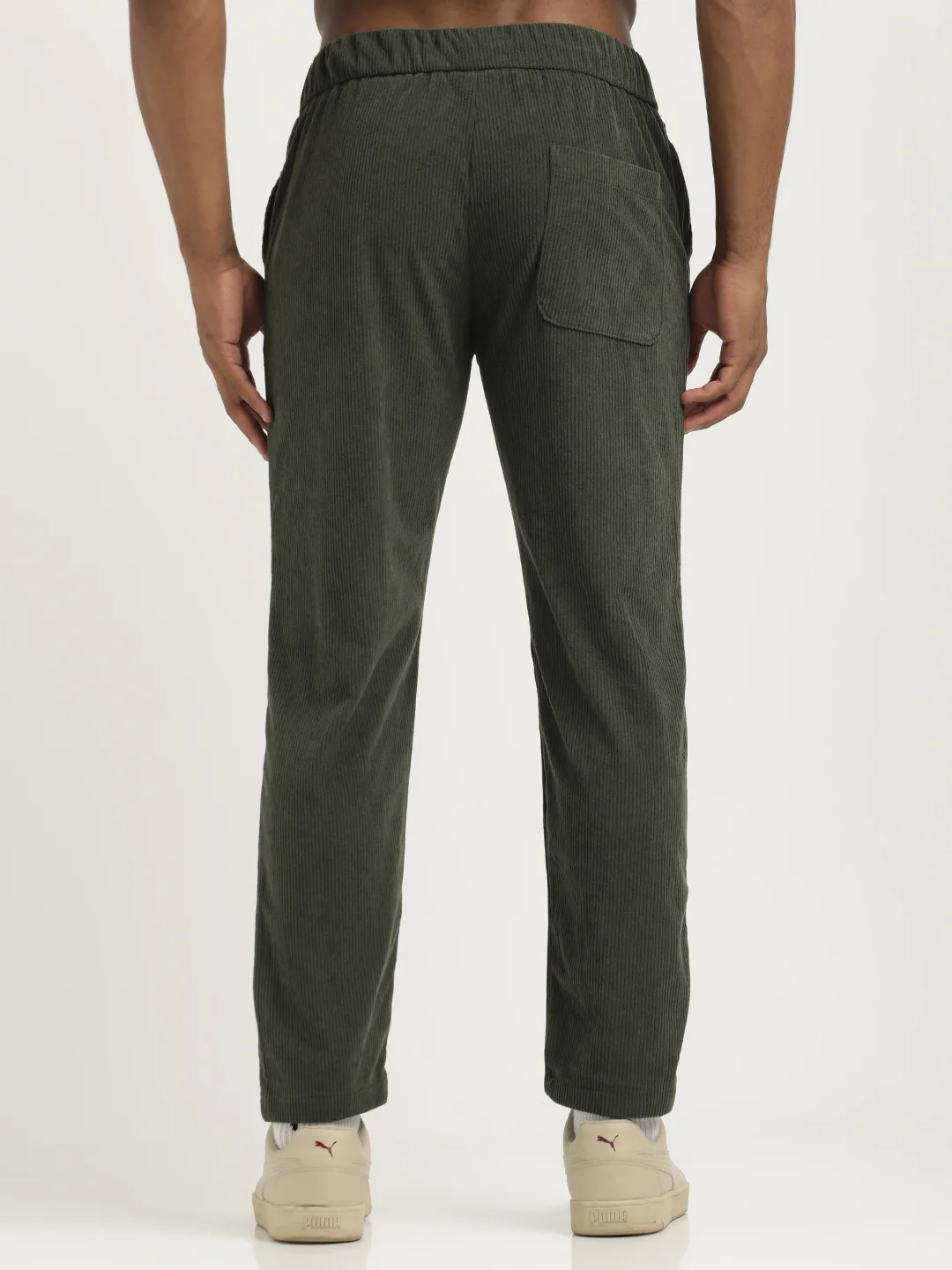 Men Corduroy Trousers with 3 Pockets - Image 4
