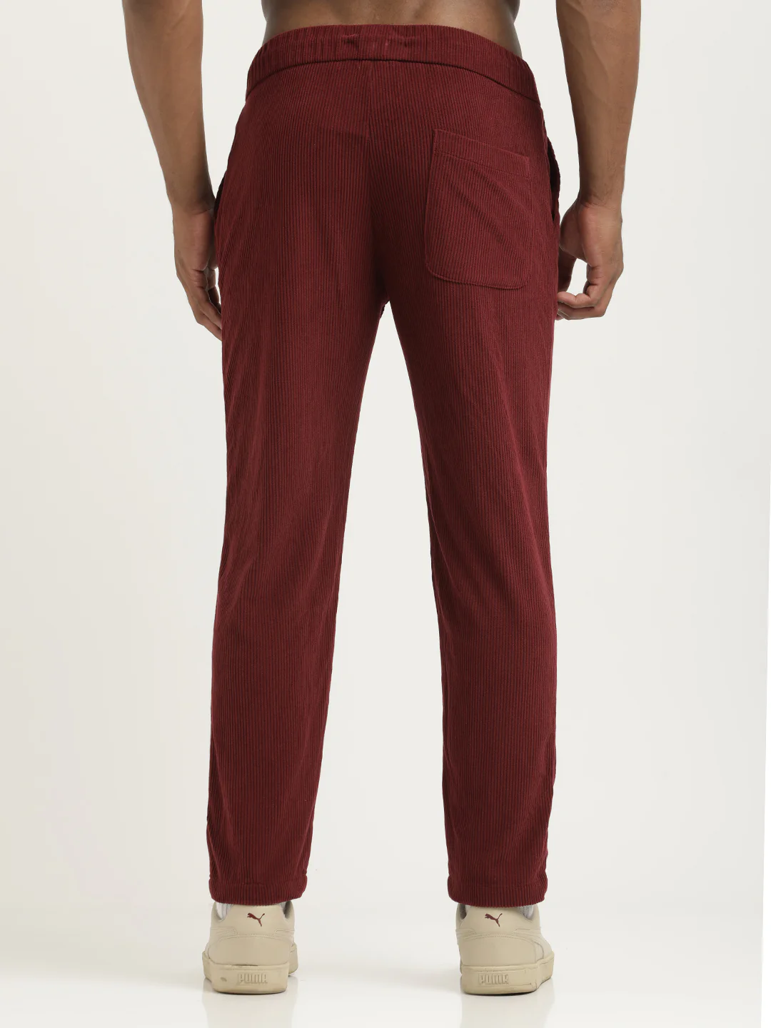 Men Corduroy Trousers with 3 Pockets - Image 4