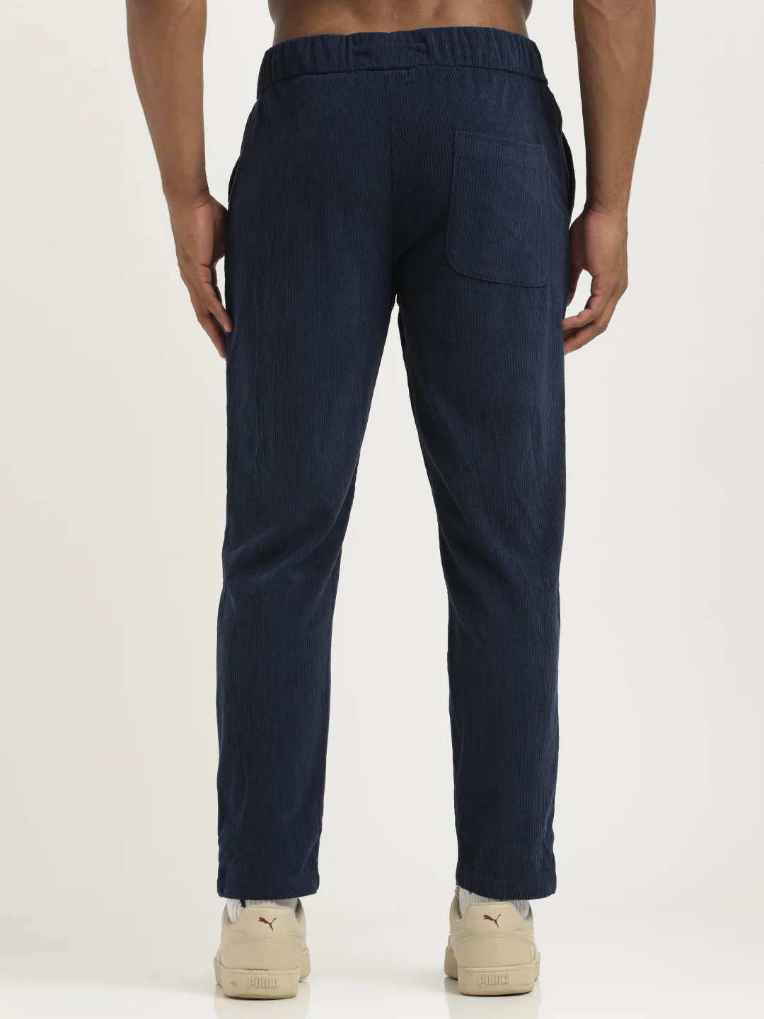 Men Corduroy Trousers with 3 Pockets - Image 4