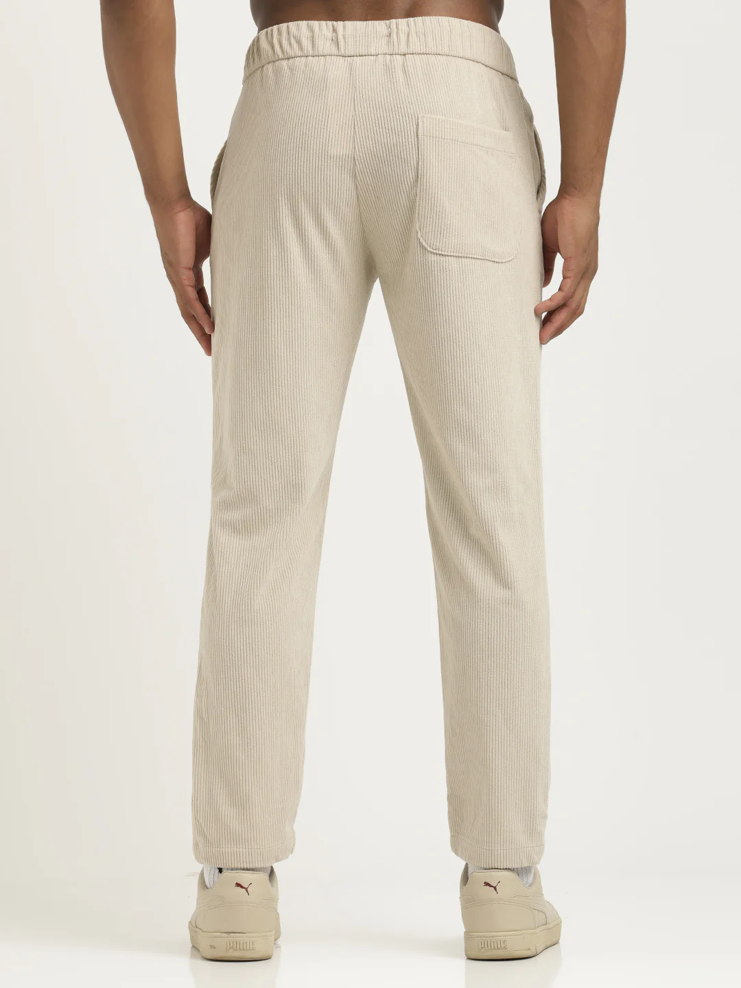 Men Corduroy Trousers with 3 Pockets - Image 5