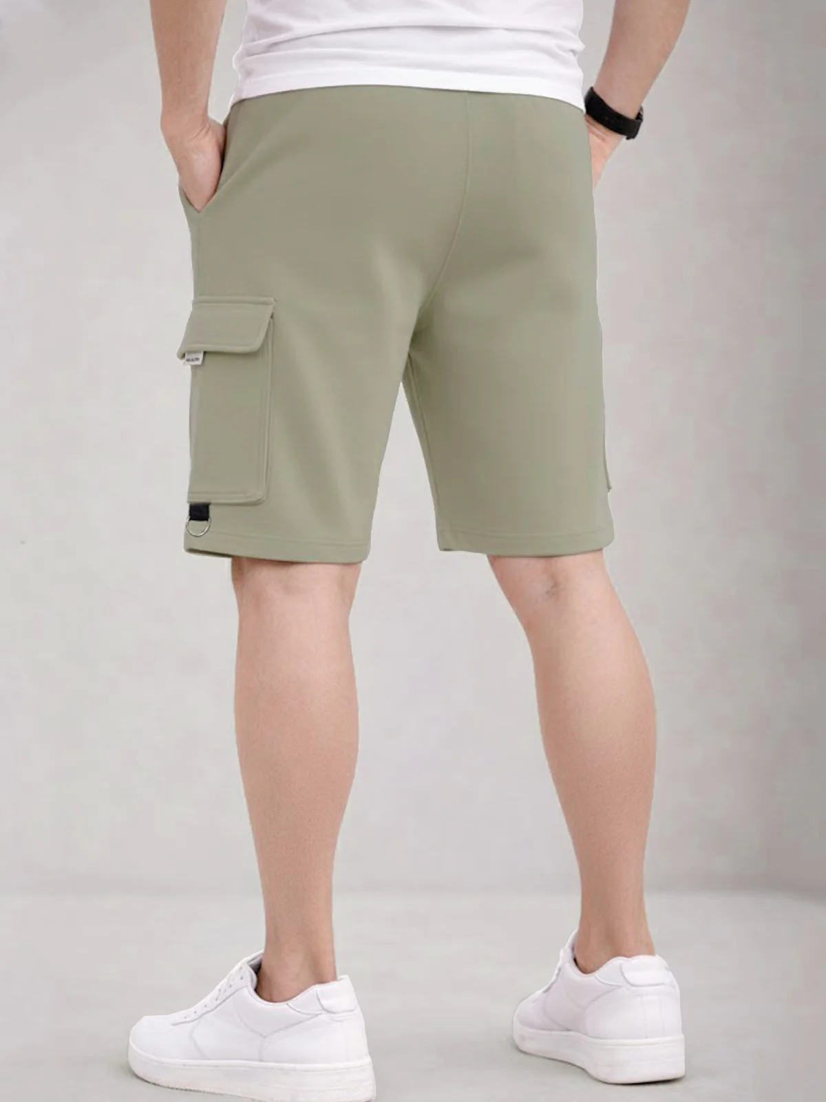 Men Cotton Cargo Shorts - Image 2