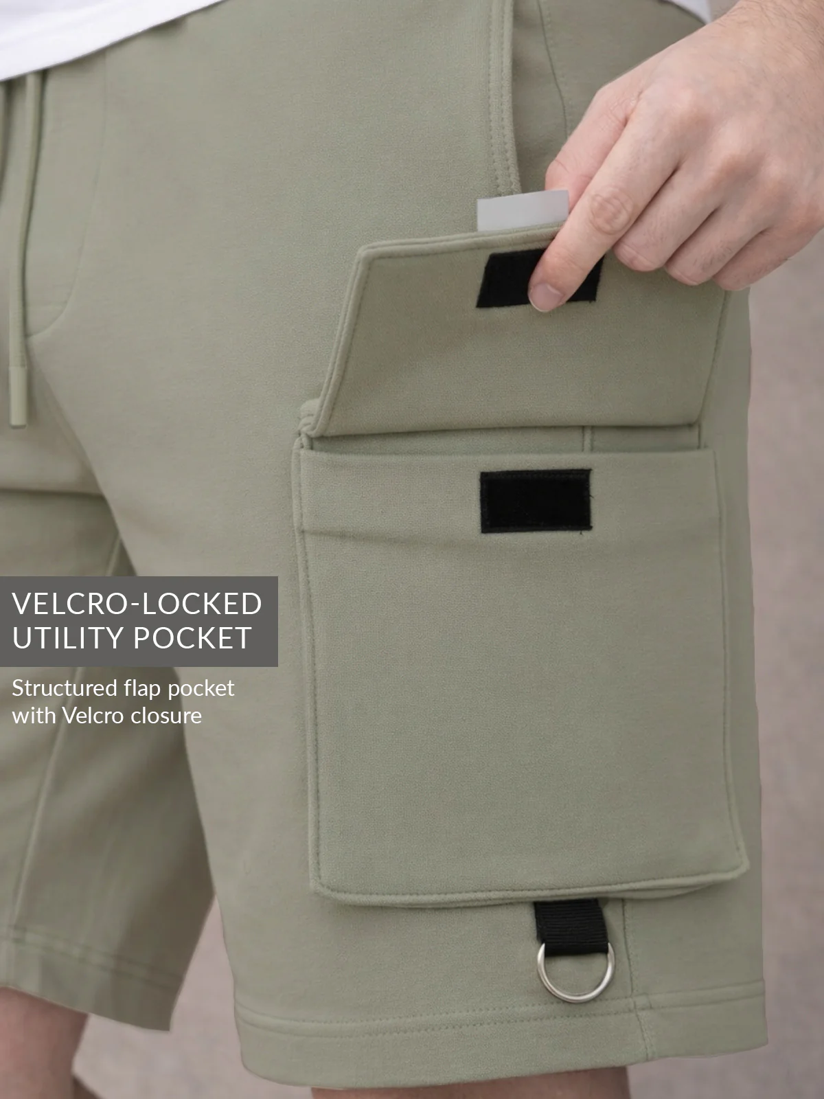 Men Cotton Cargo Shorts - Image 3