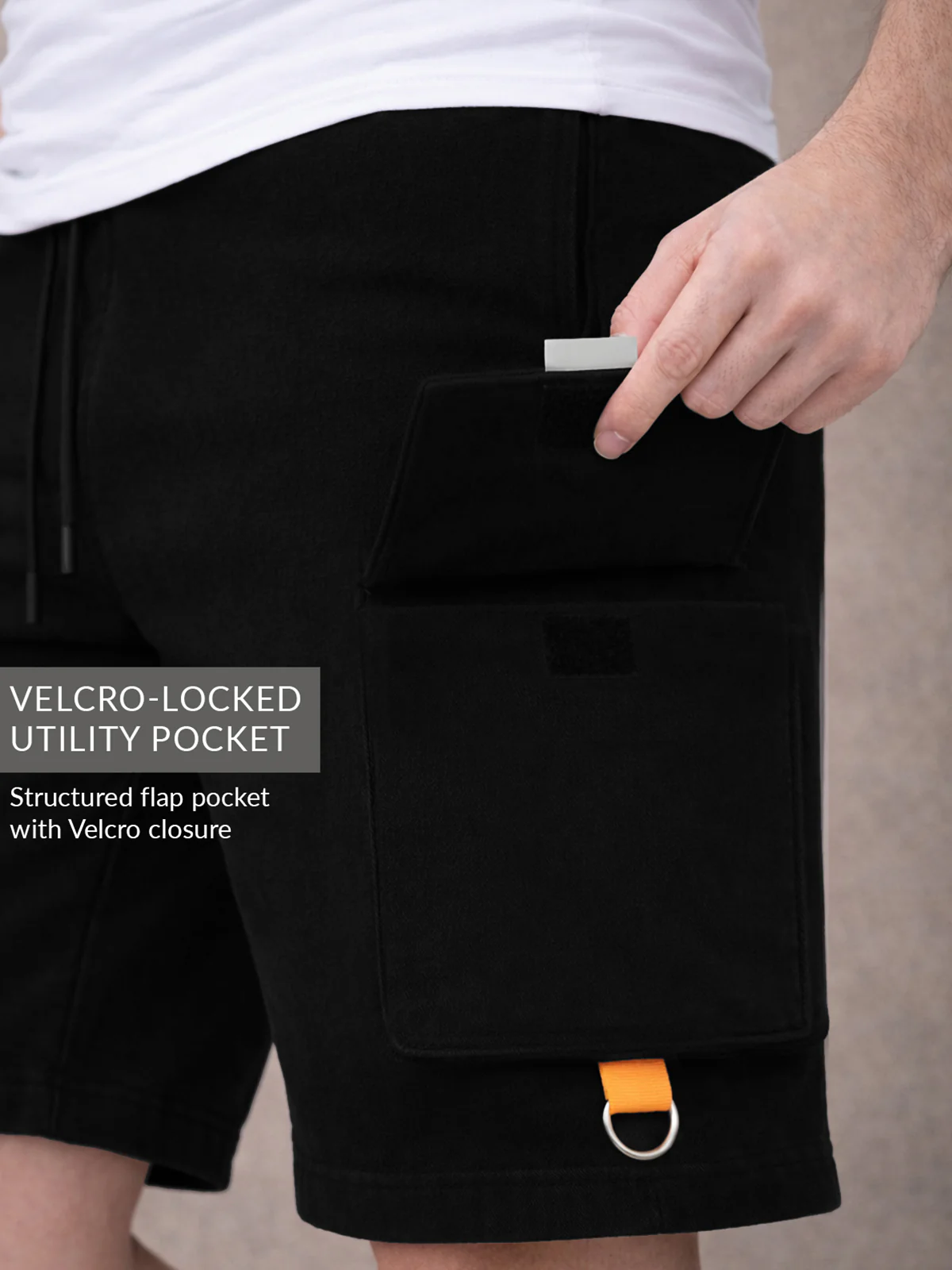 Men Cotton Cargo Shorts - Image 3