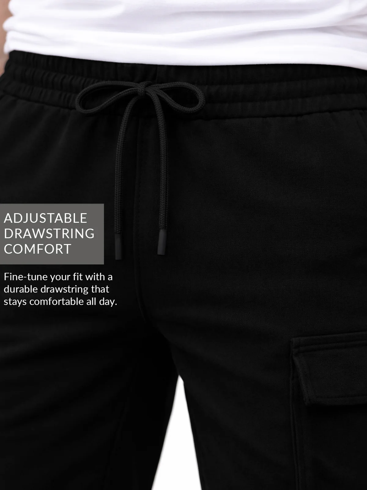 Men Cotton Cargo Shorts - Image 6