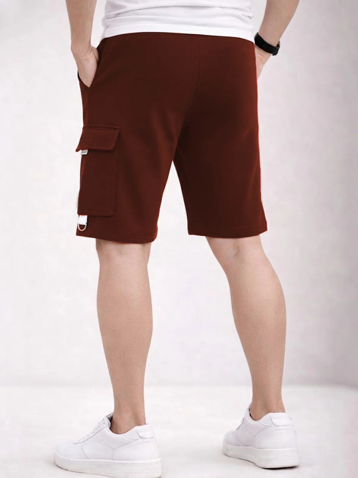 Men Cotton Cargo Shorts - Image 2