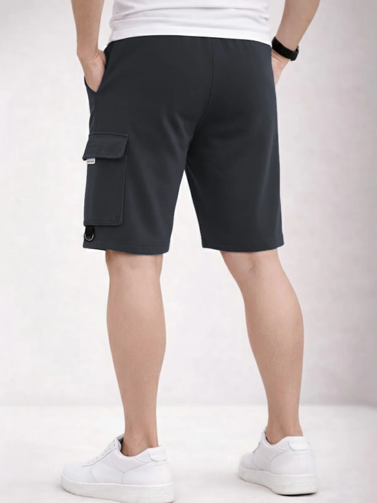 Men Cotton Cargo Shorts - Image 2