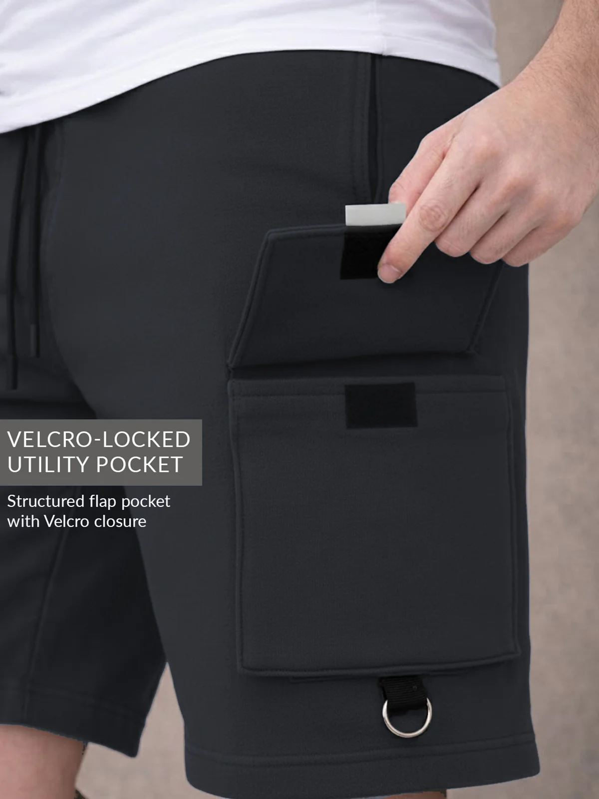 Men Cotton Cargo Shorts - Image 3