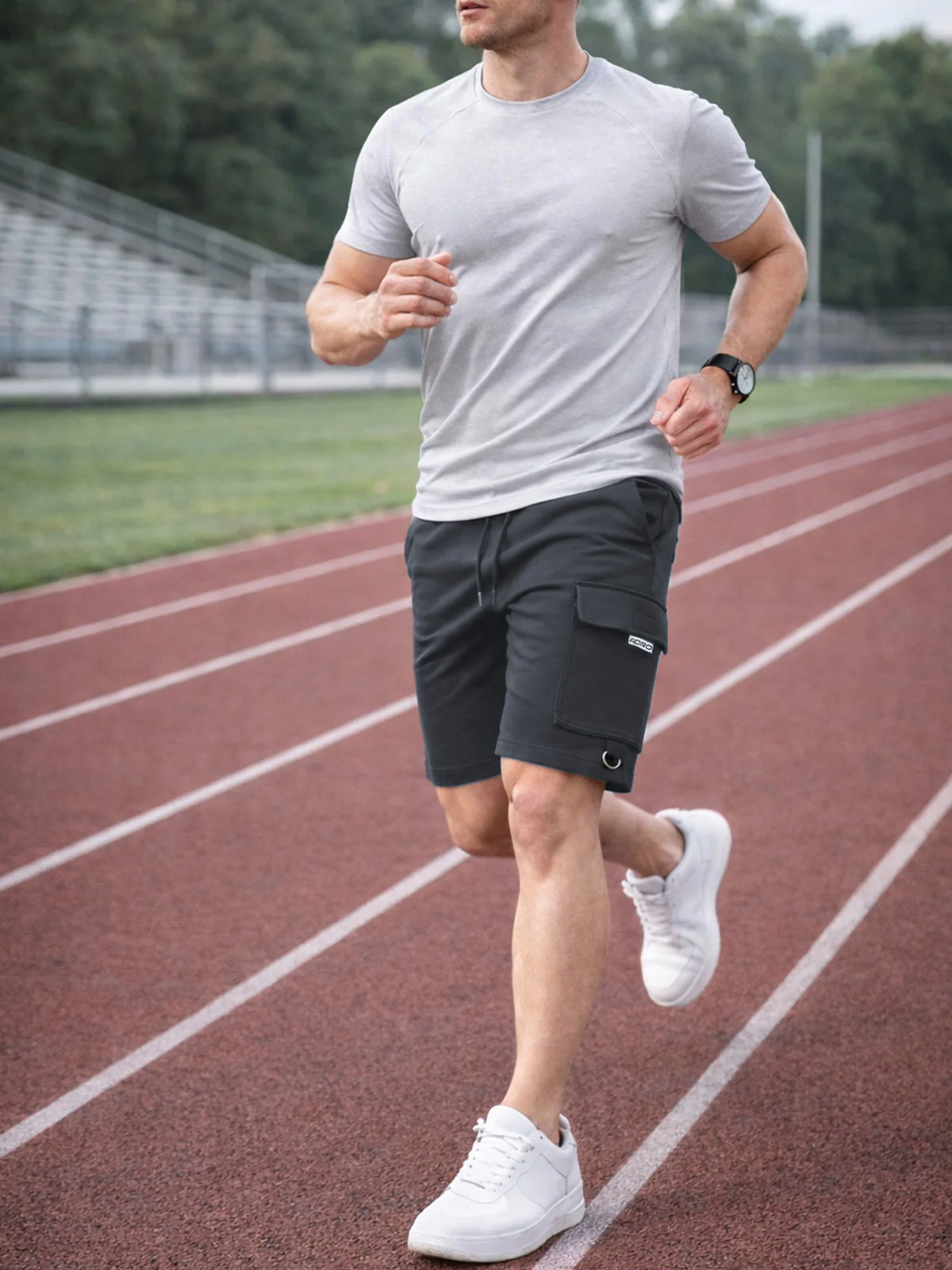 Men Cotton Cargo Shorts - Image 7