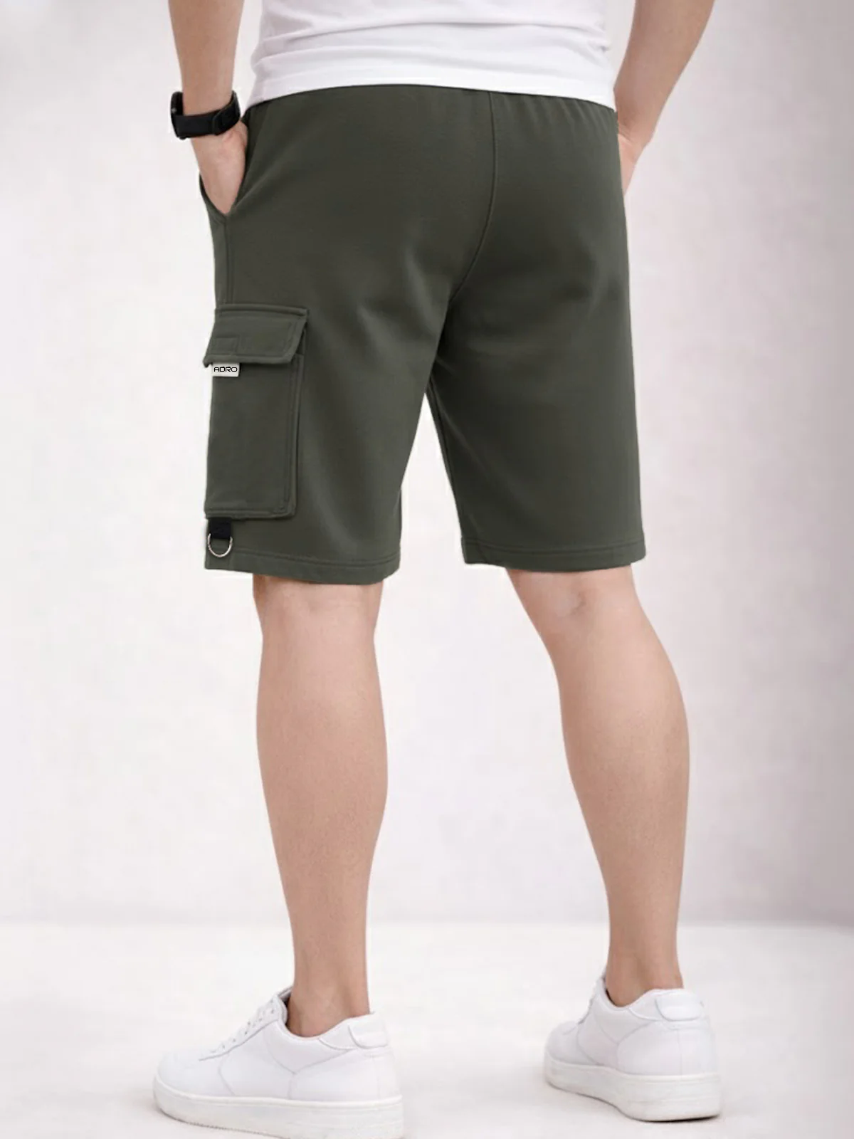 Men Cotton Cargo Shorts - Image 2