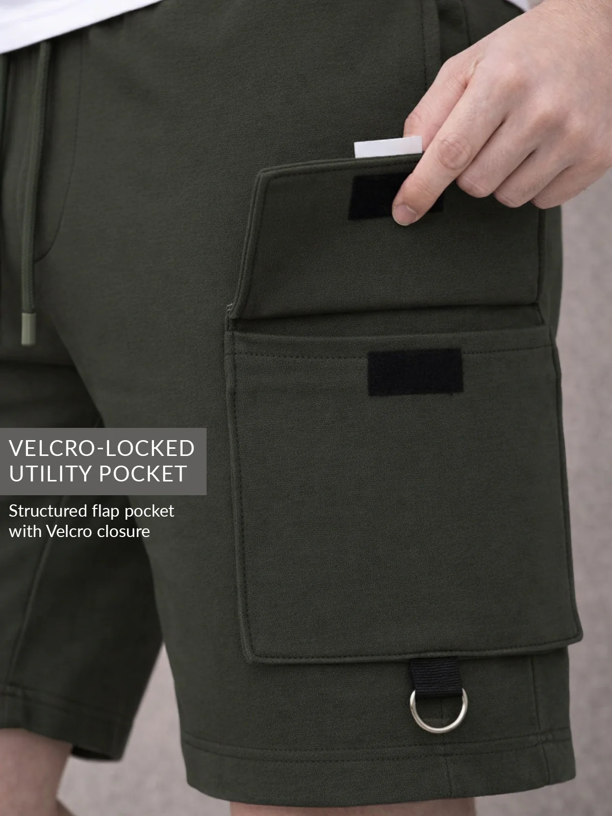 Men Cotton Cargo Shorts - Image 3