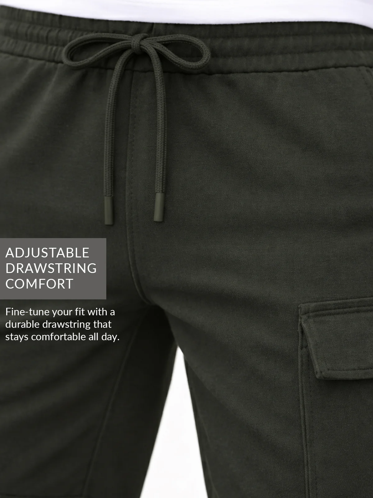 Men Cotton Cargo Shorts - Image 6
