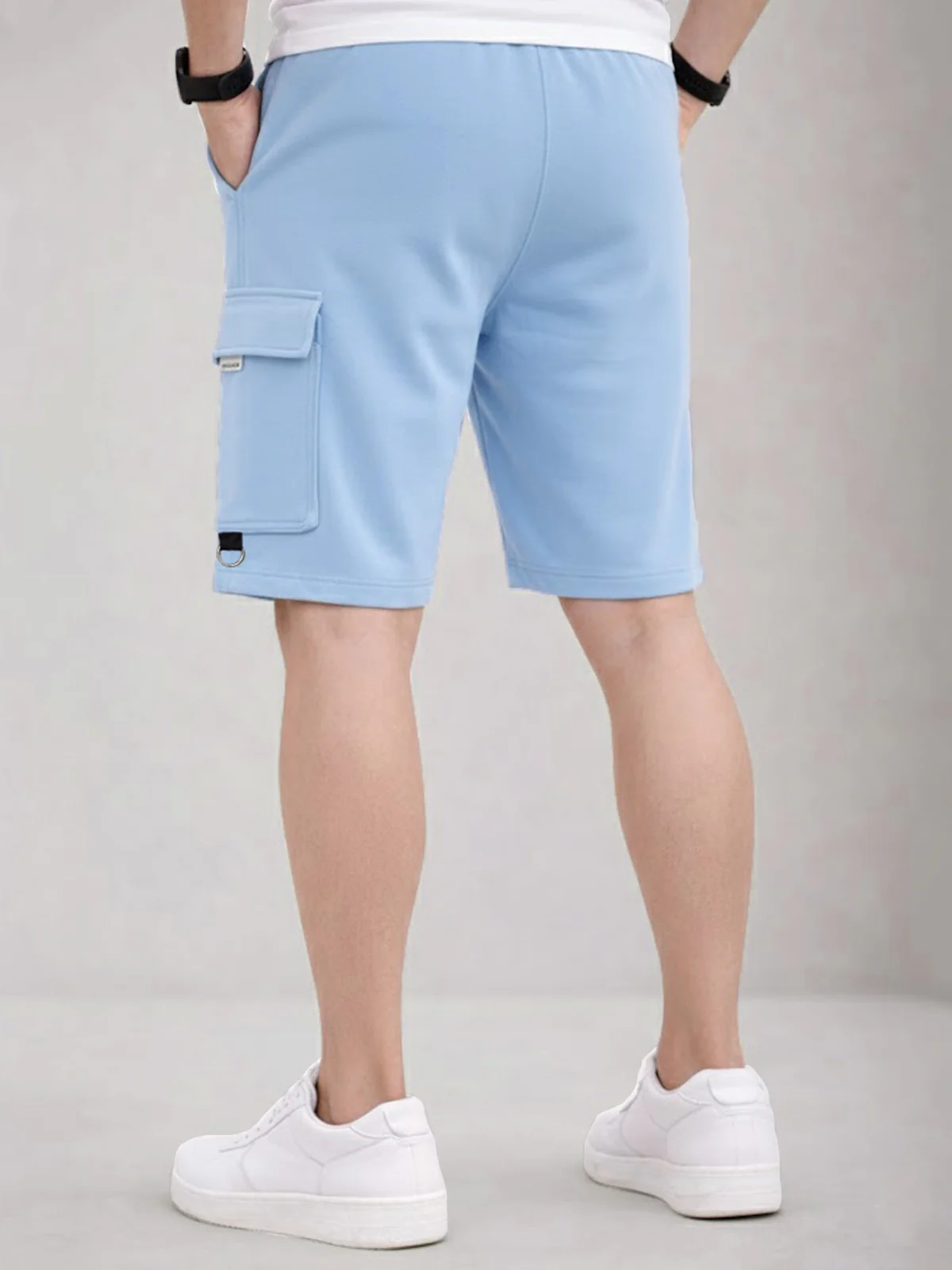 Men Cotton Cargo Shorts - Image 2