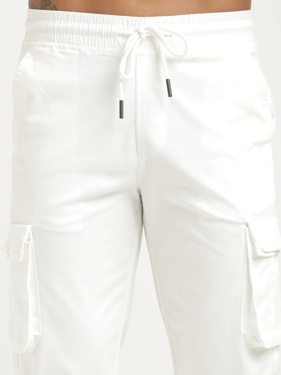 Men Cotton Cargo Trousers - Image 7