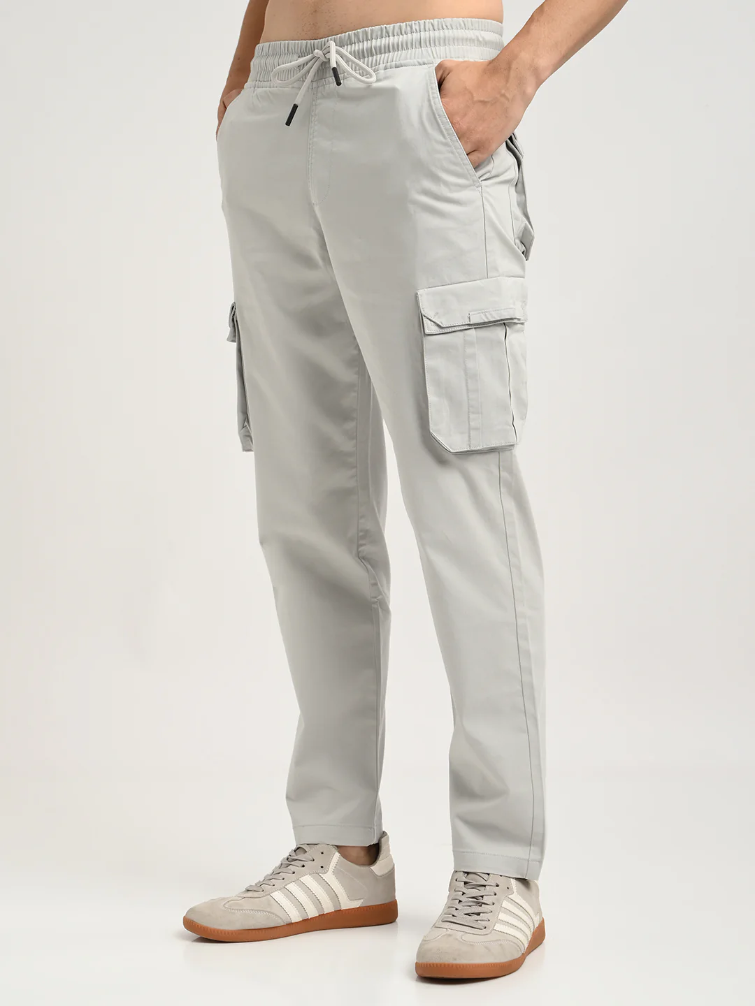 Men Cotton Cargo Trousers - Image 5