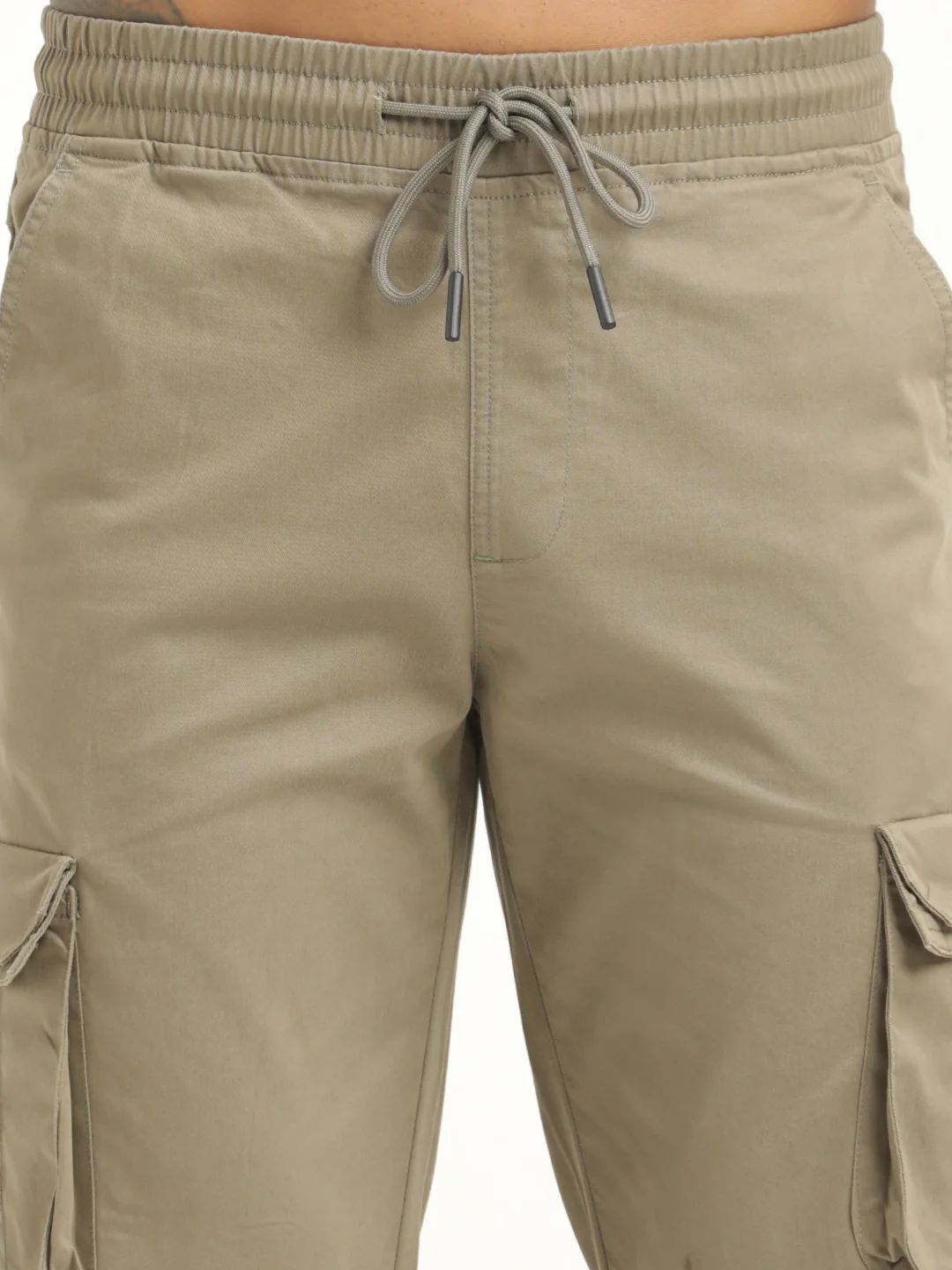 Men Cotton Cargo Trousers - Image 7