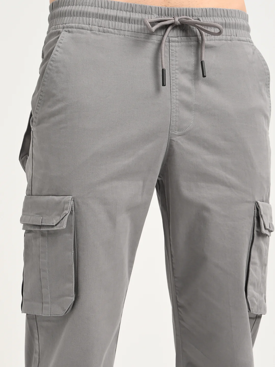 Men Cotton Cargo Trousers - Image 7