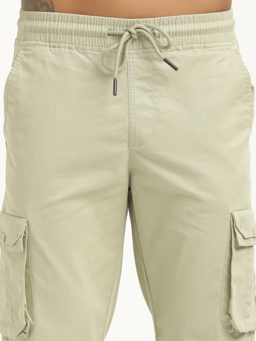 Men Cotton Cargo Trousers - Image 7