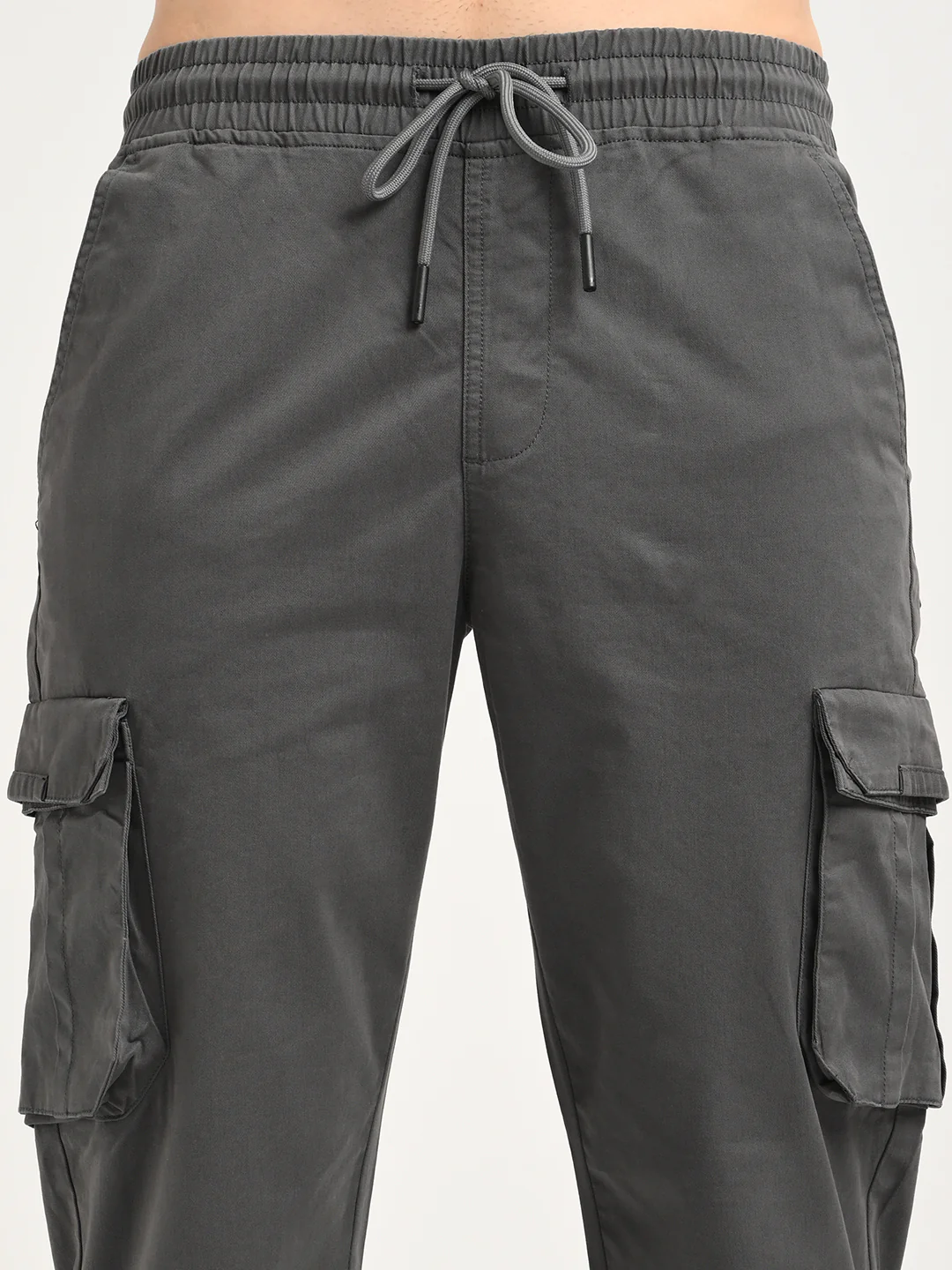 Men Cotton Cargo Trousers - Image 7