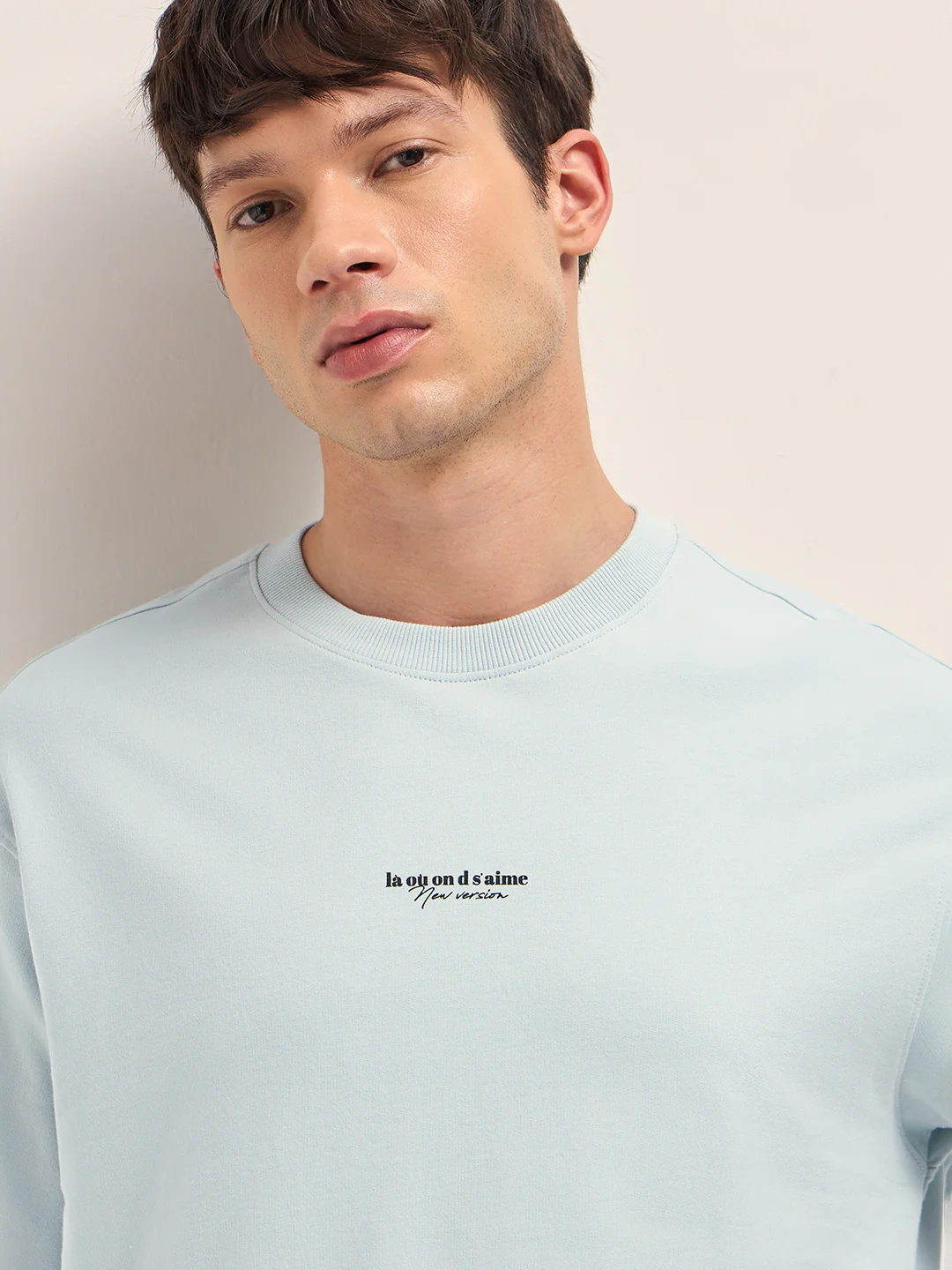 Men Cotton Crew Neck Printed Tshirt - Image 5