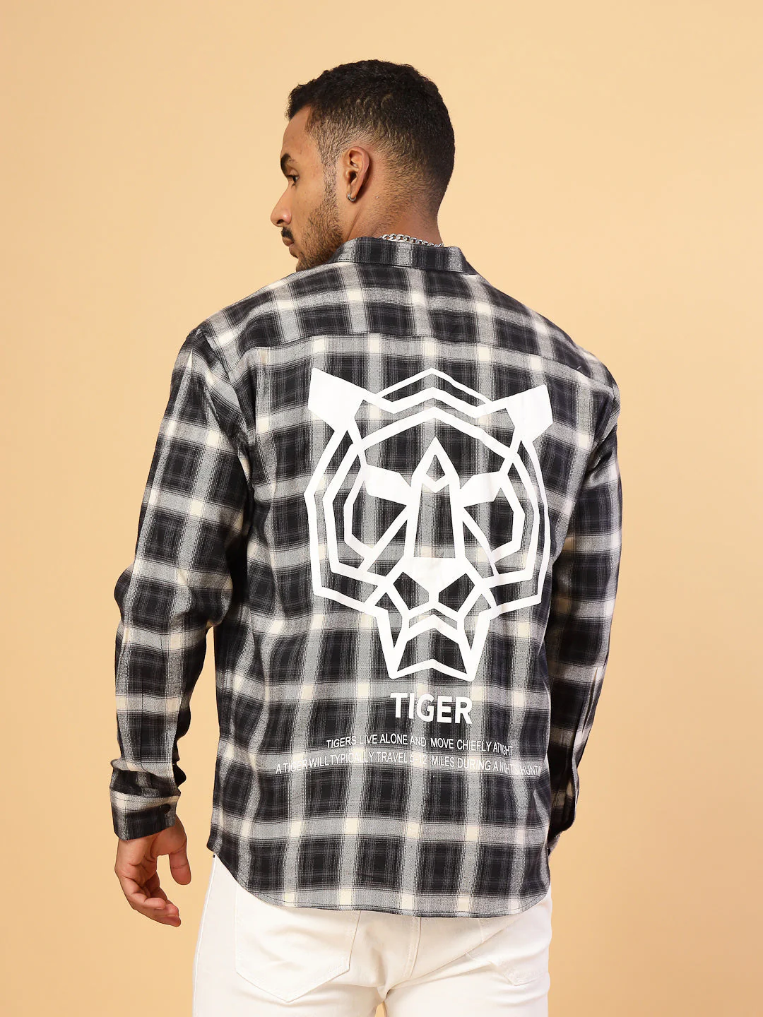Men Cotton Fabric Flannel Oversized Shacket - Image 2