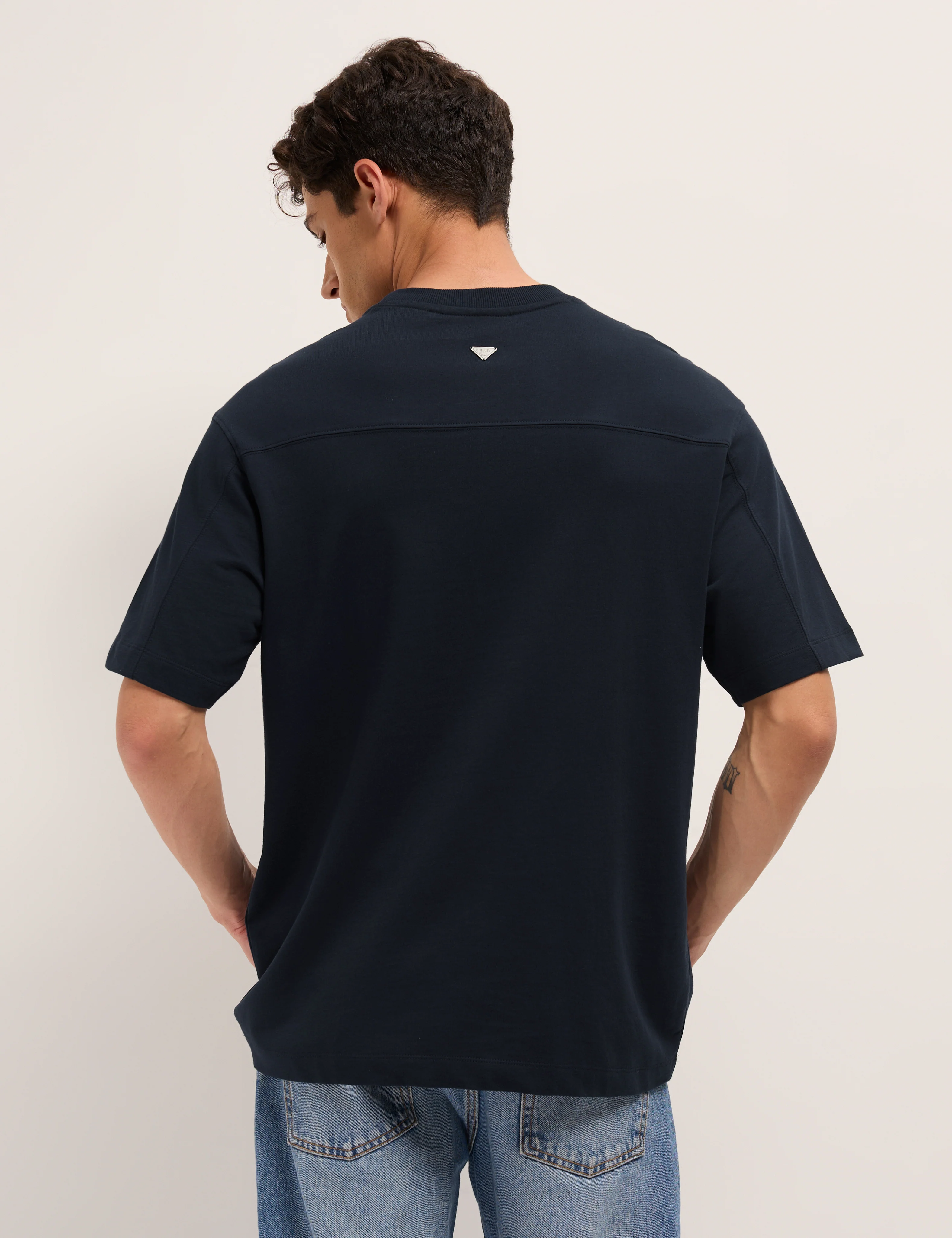 Men Cotton Graphic Printed Oversize Tshirt - Image 2