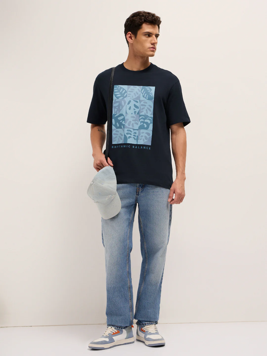 Men Cotton Graphic Printed Oversize Tshirt - Image 4