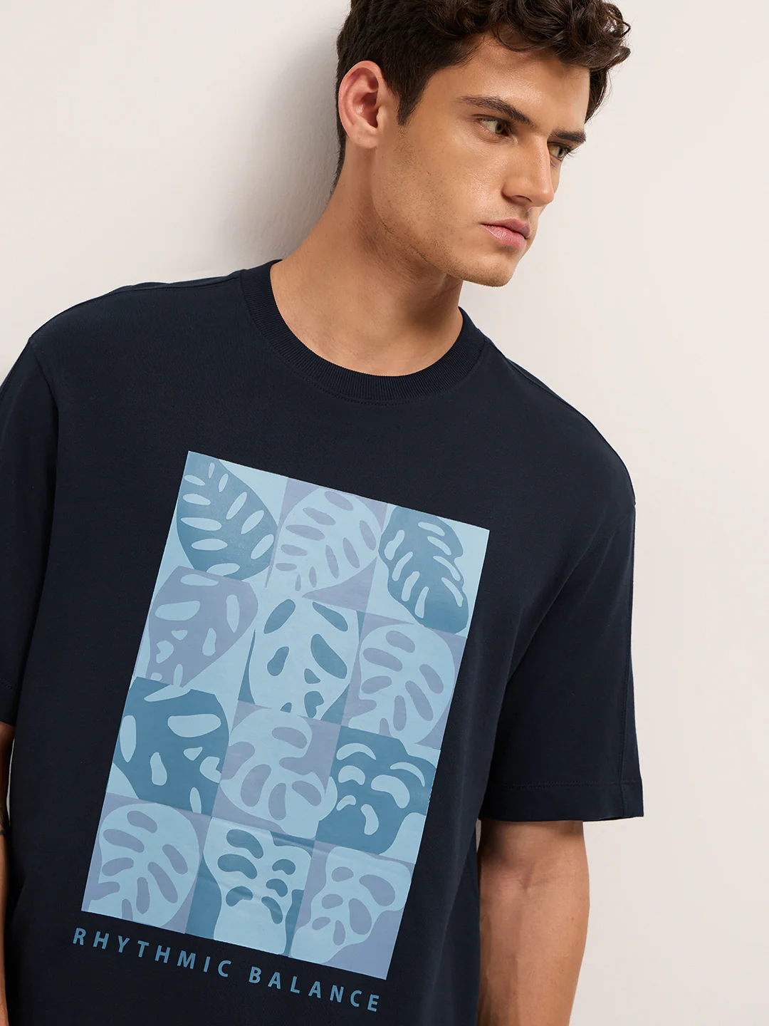 Men Cotton Graphic Printed Oversize Tshirt - Image 6