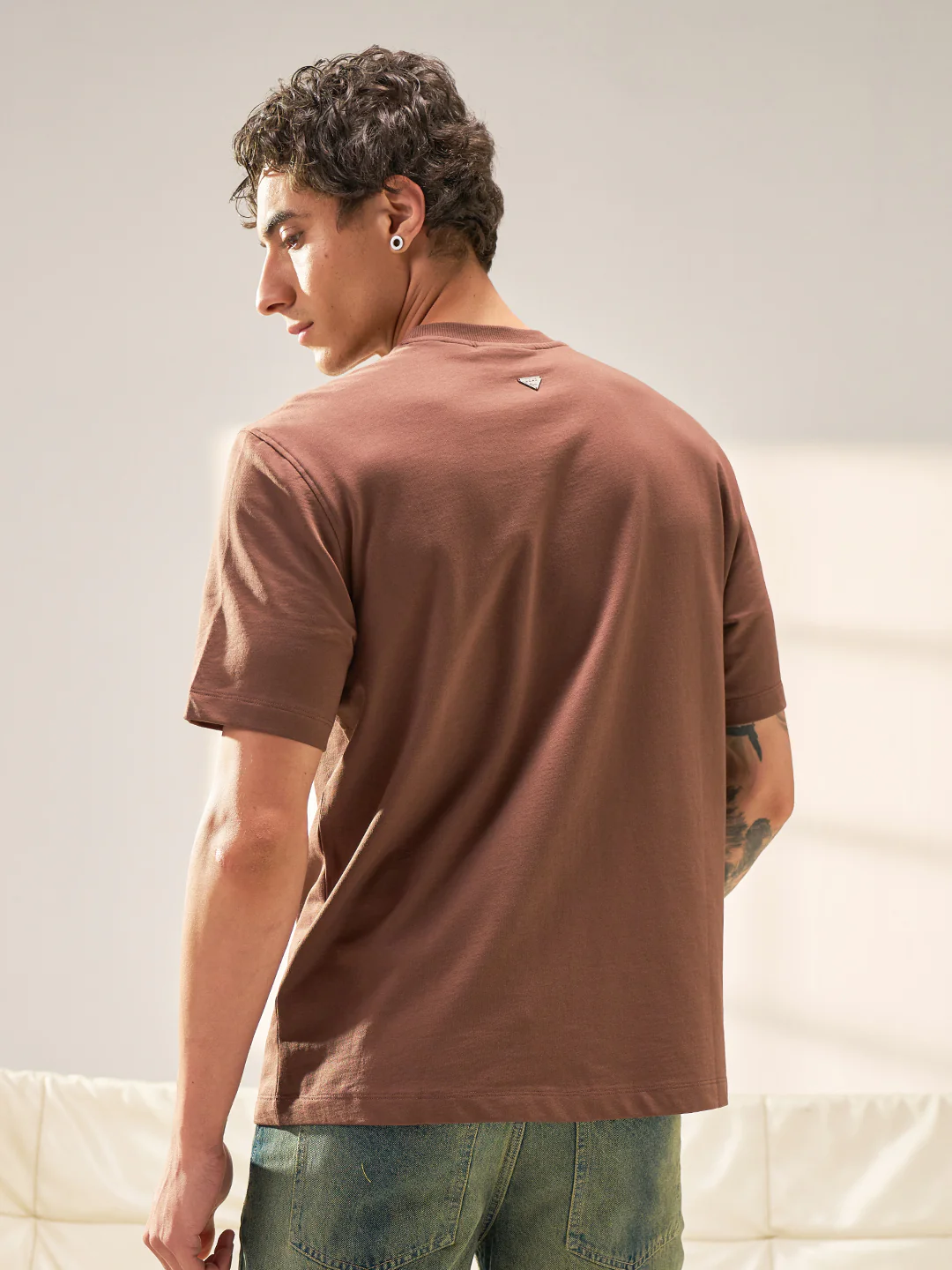 Men Cotton Graphic Printed Tshirt - Image 3