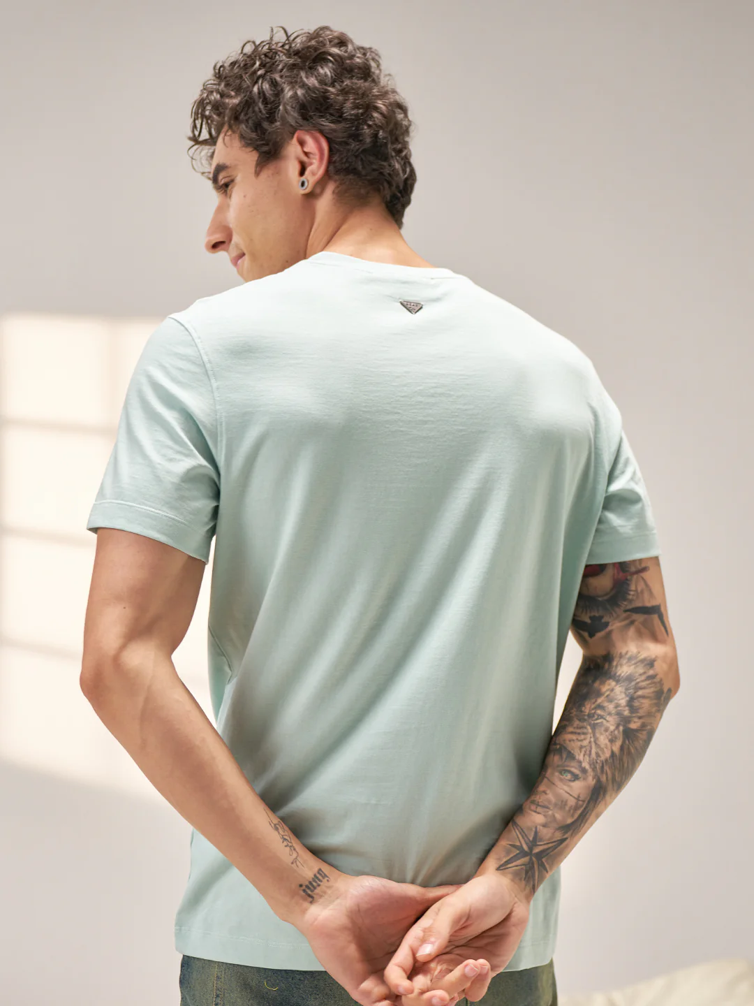Men Cotton Graphic Printed Tshirt - Image 3