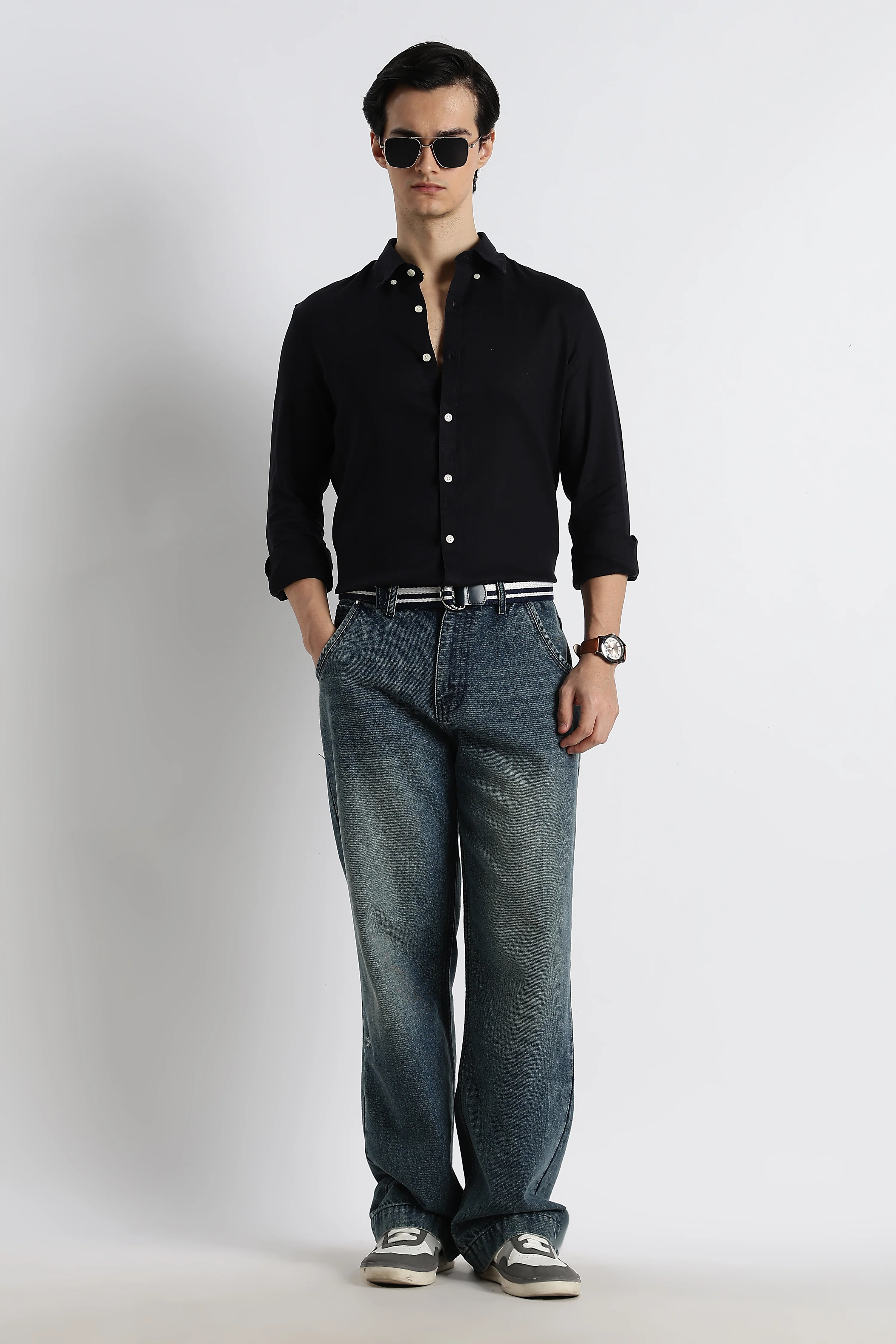 Men Cotton-Linen Shirt - Image 7